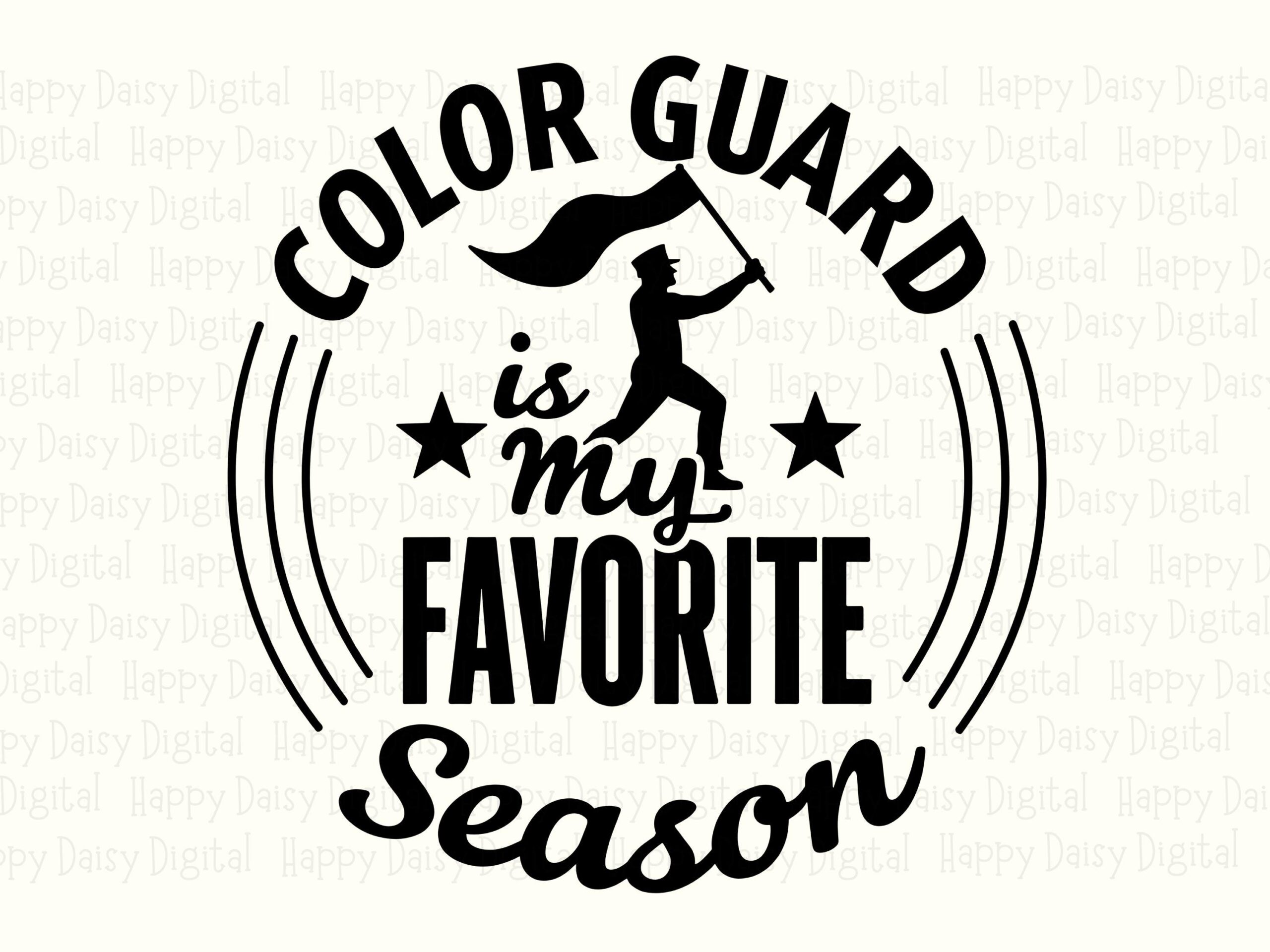 Color Guard Png, Marching Band Badge Design | Sublimation Svg, Commercial Use - Print-Ready 300 DPI - Image 2