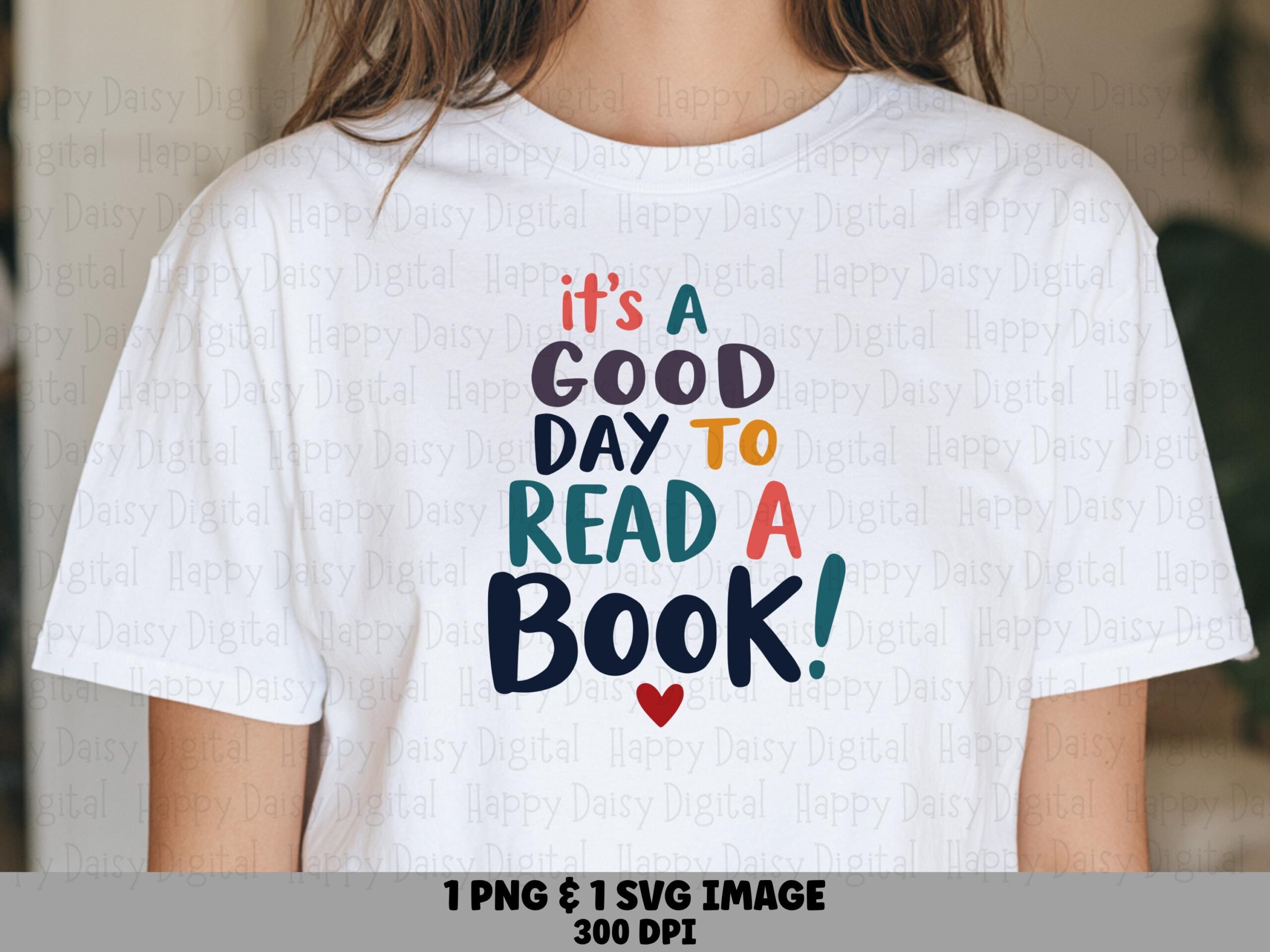 Good Day Book PNG SVG | Sublimation Commercial Use POD
