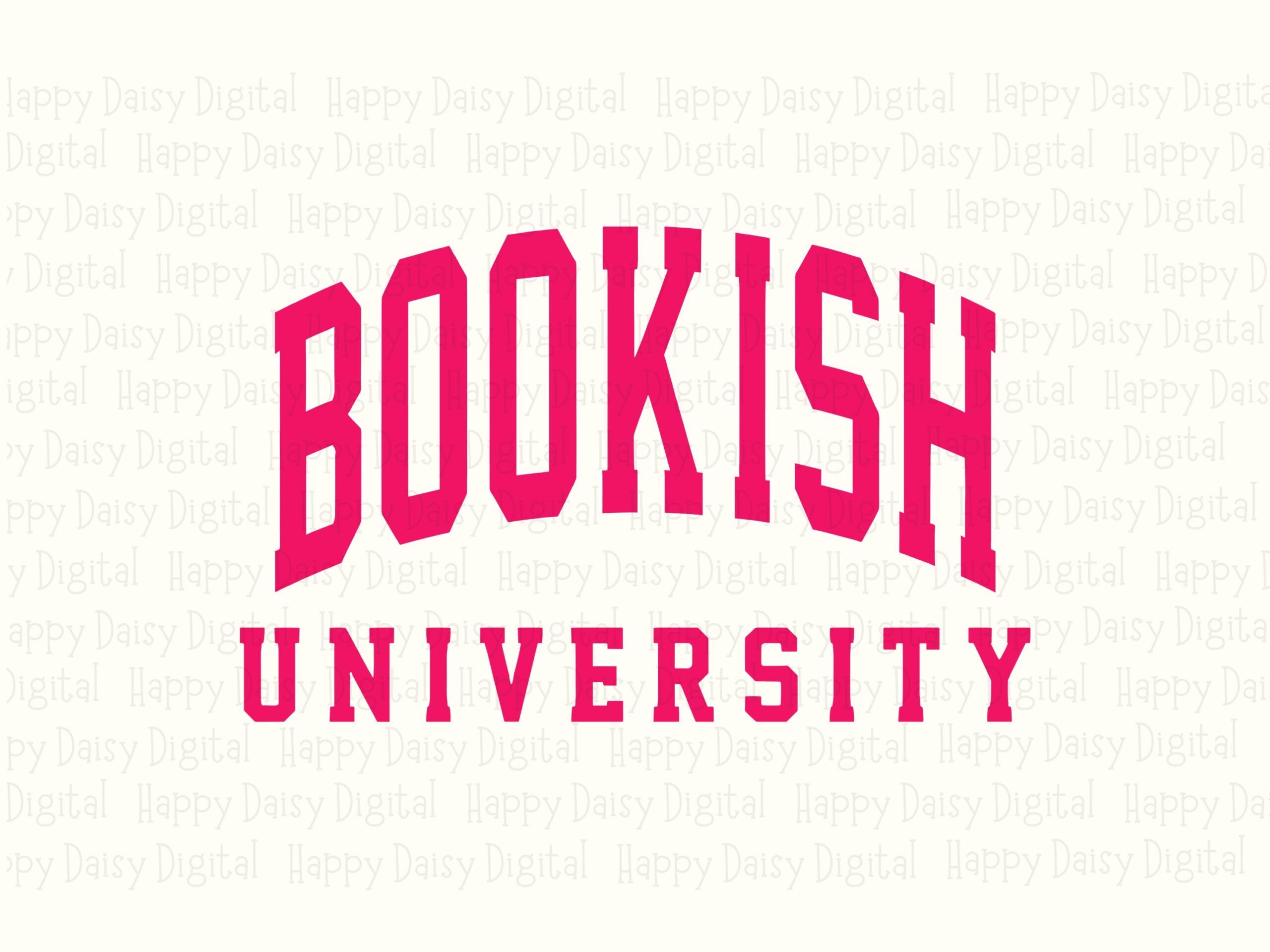 Bookish University PNG SVG | Sublimation Commercial Use POD - Image 2