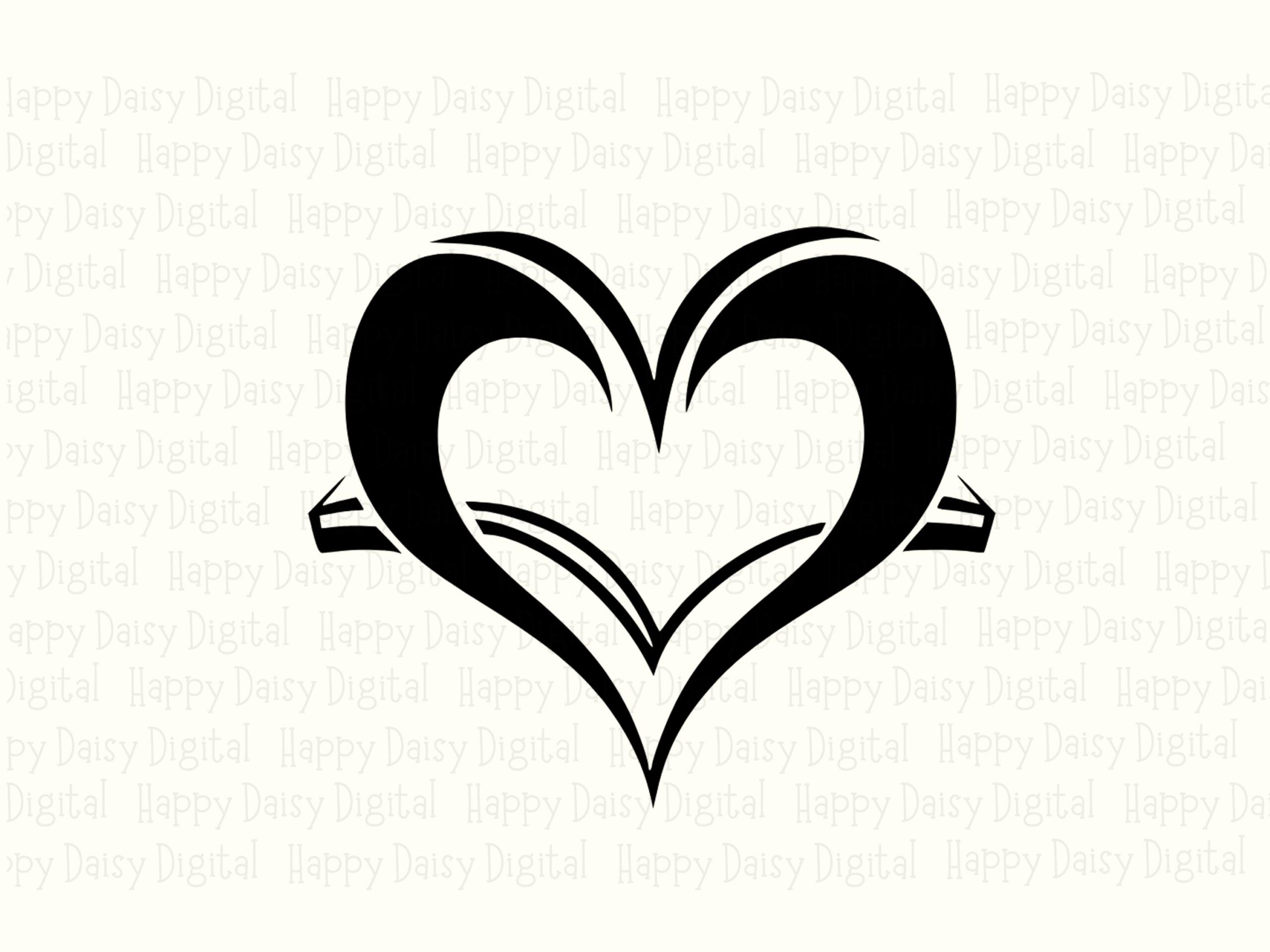 Book Heart PNG SVG | Sublimation Commercial Use POD - Image 2