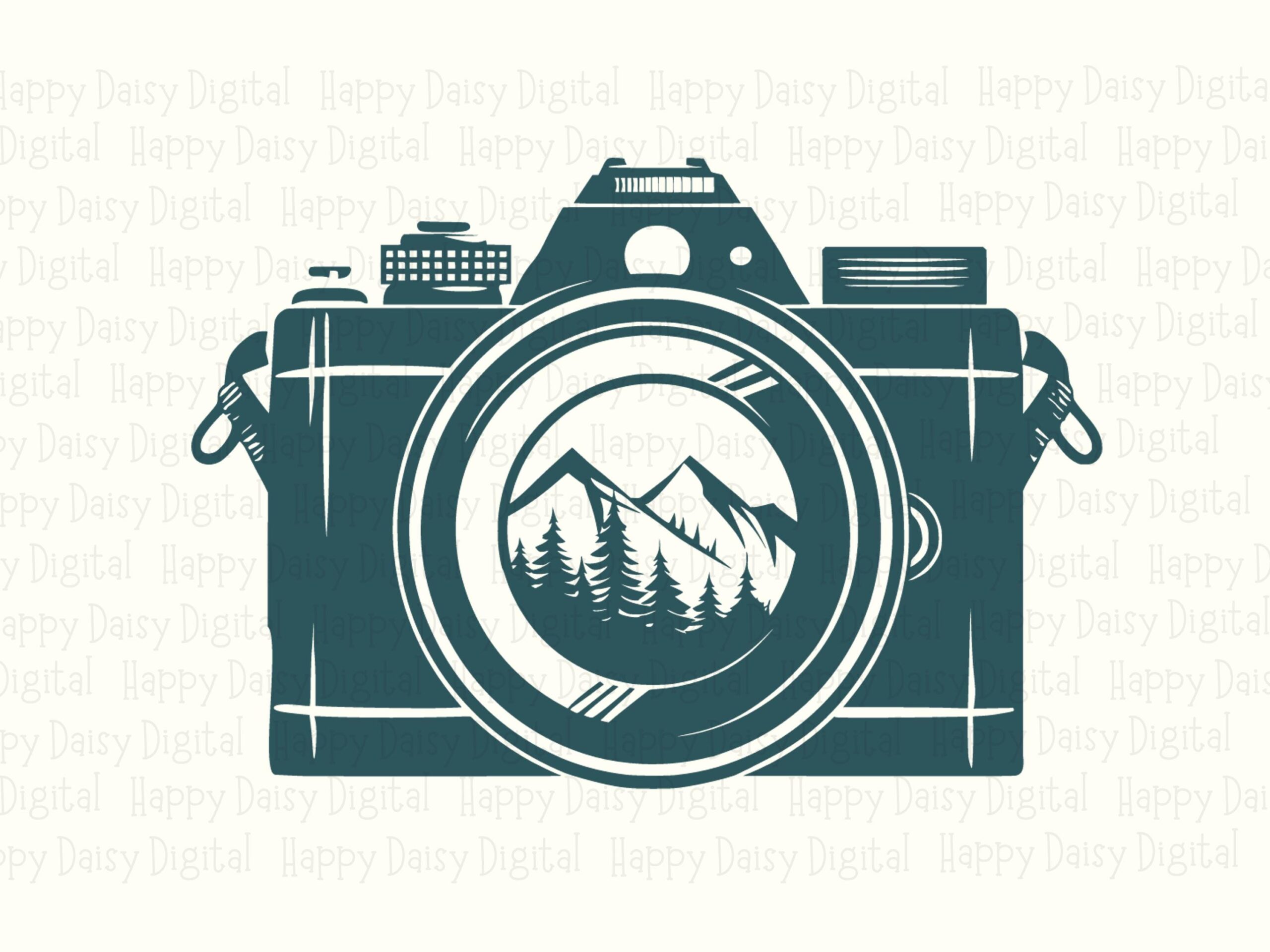 Mountain Lens Png, Scenic Camera Clipart For POD Sellers | Svg File, Commercial License, 300 DPI - Image 2
