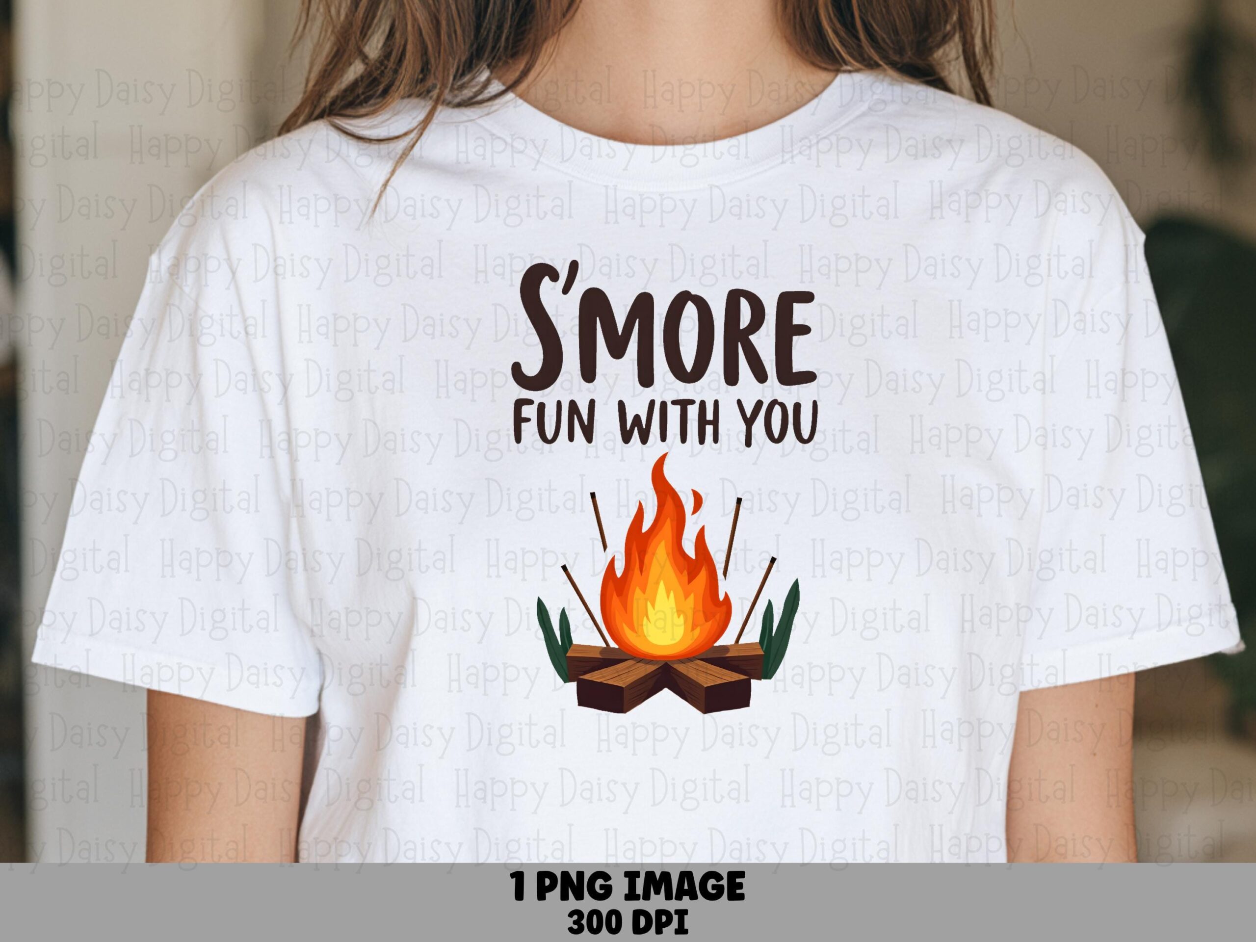Smore Fun Png, Playful Campfire Quote Graphic | Sublimation File, 300 DPI | Commercial License, POD Sellers