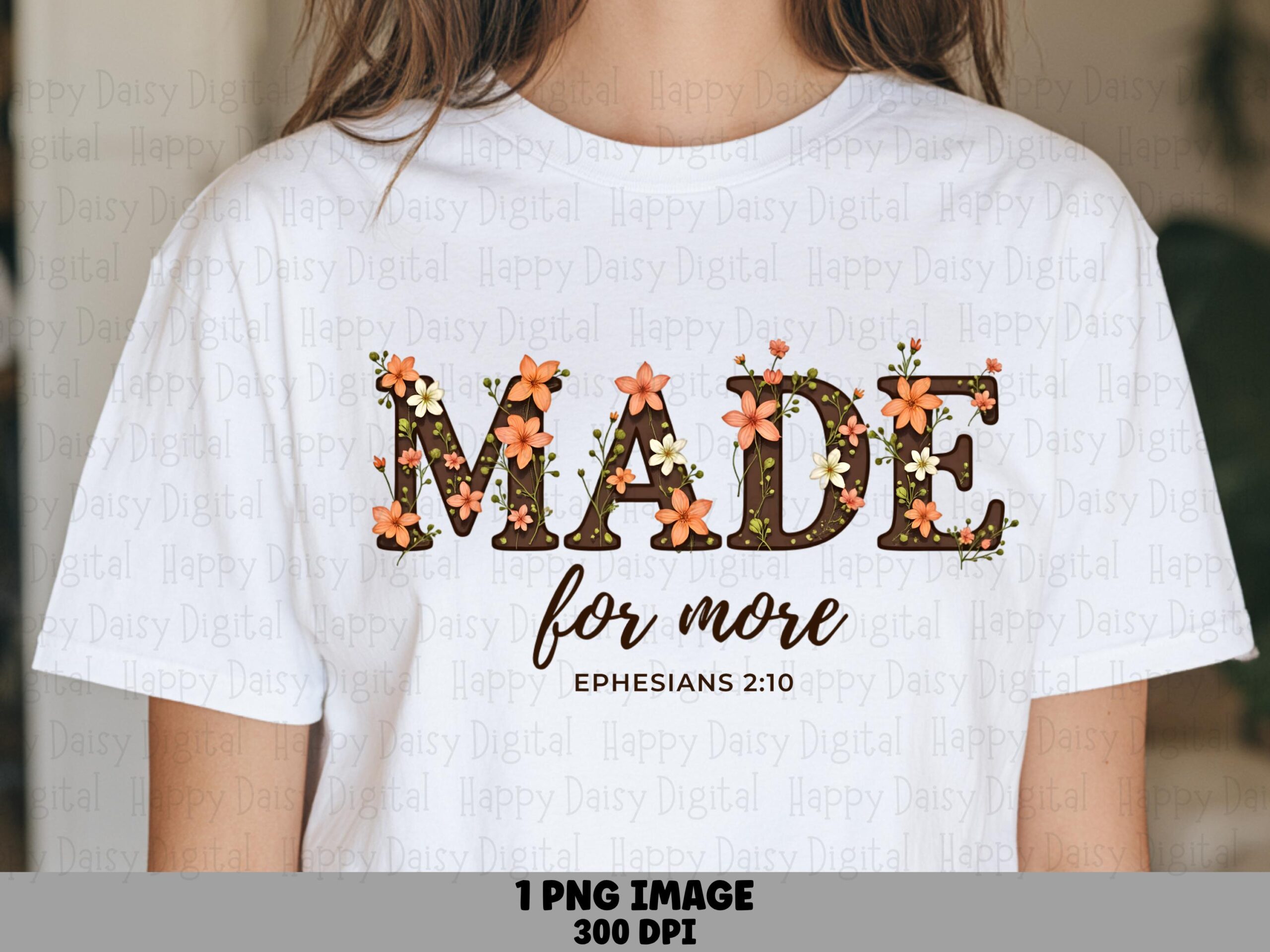 Made For More Floral PNG | Sublimation Commercial Use POD
