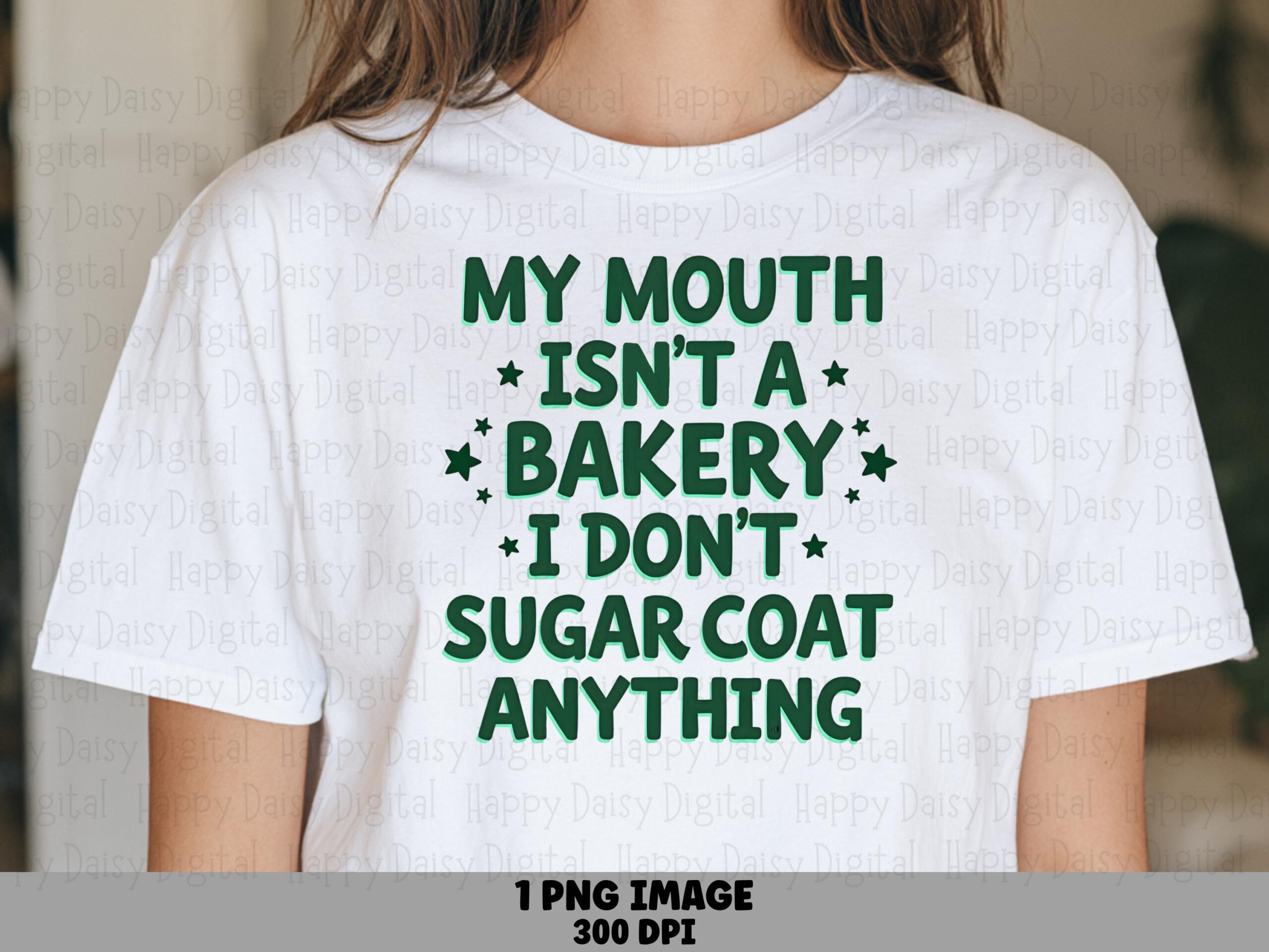 No Sugar Coat PNG, Sarcastic Sublimation Design, Blunt Text Clipart, Commercial Use, 300 DPI