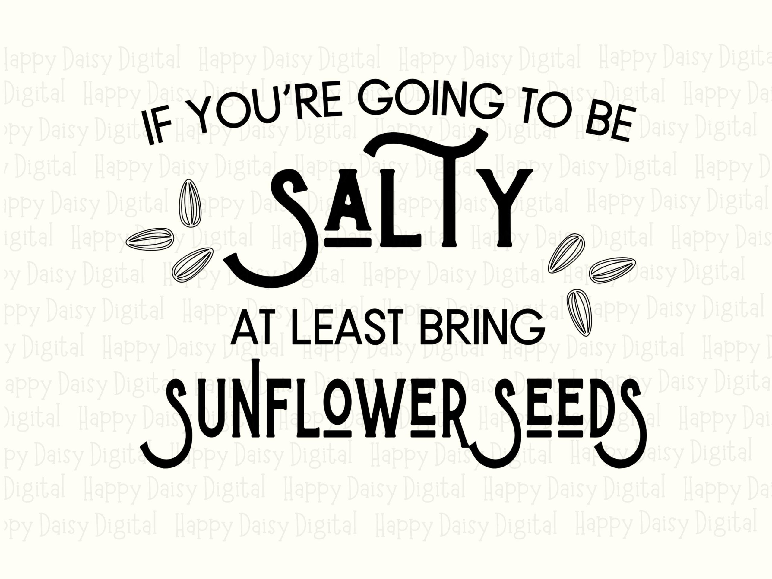 Humor Digital Design, Playful Script Seed Quote PNG SVG | 300 DPI | Commercial Use, Print Ready File, Cricut Compatible - Image 2