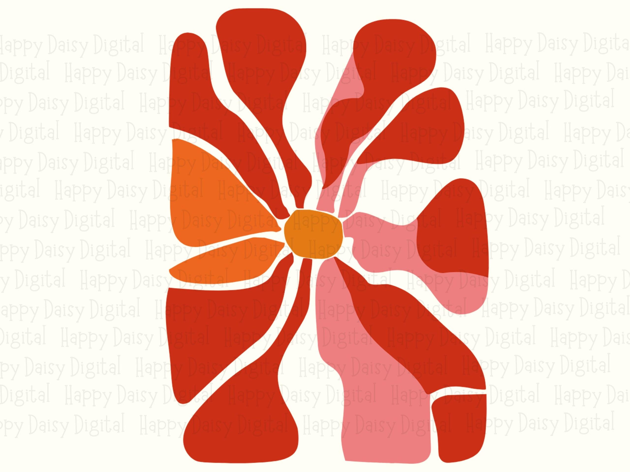 Matisse Petal Cutout PNG SVG | Sublimation Commercial Use POD - Image 2
