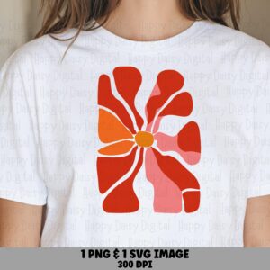 Matisse Petal Cutout PNG SVG | Sublimation Commercial Use POD