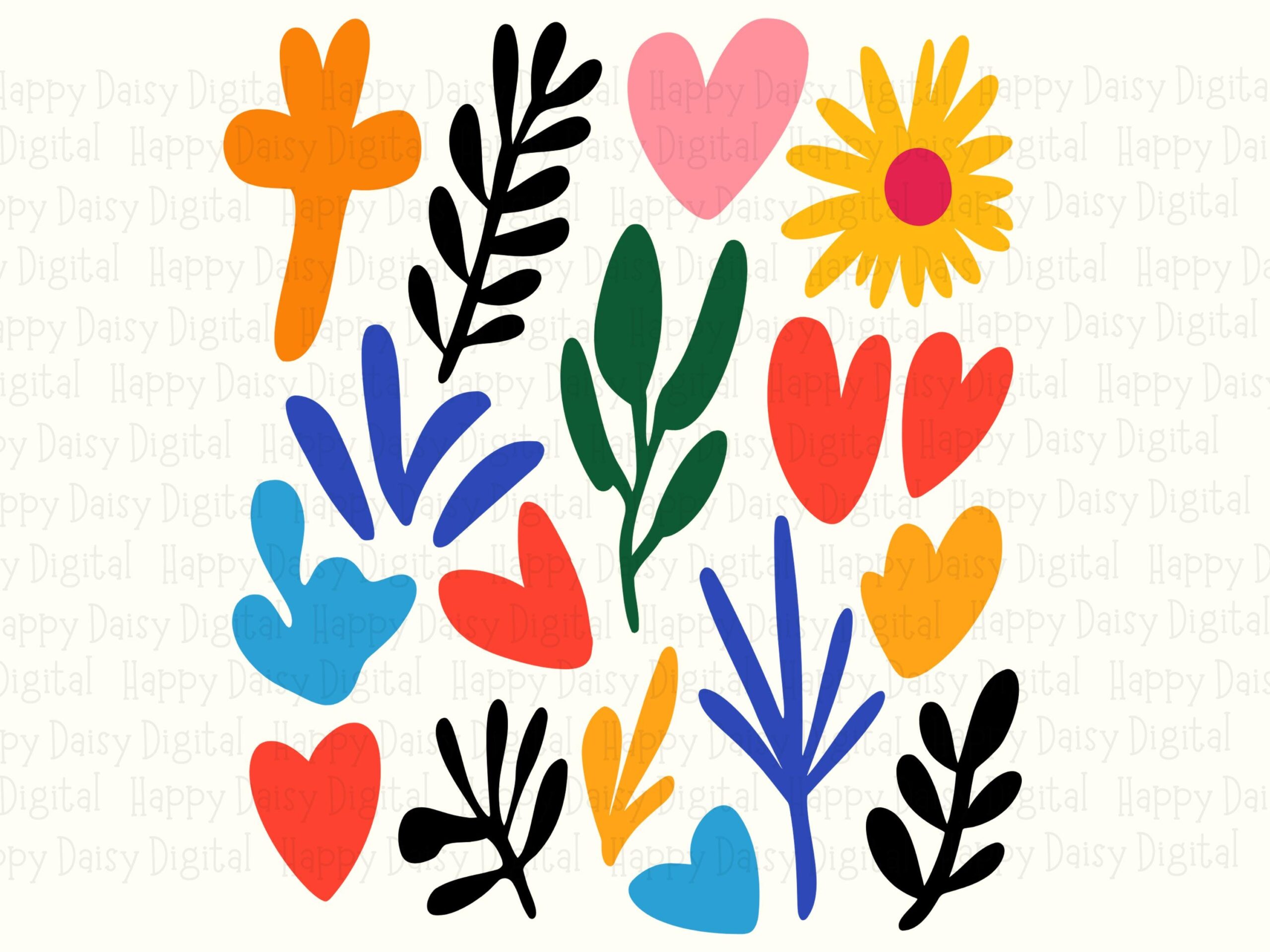 Matisse Cutout Mix PNG SVG | Sublimation Commercial Use POD - Image 2