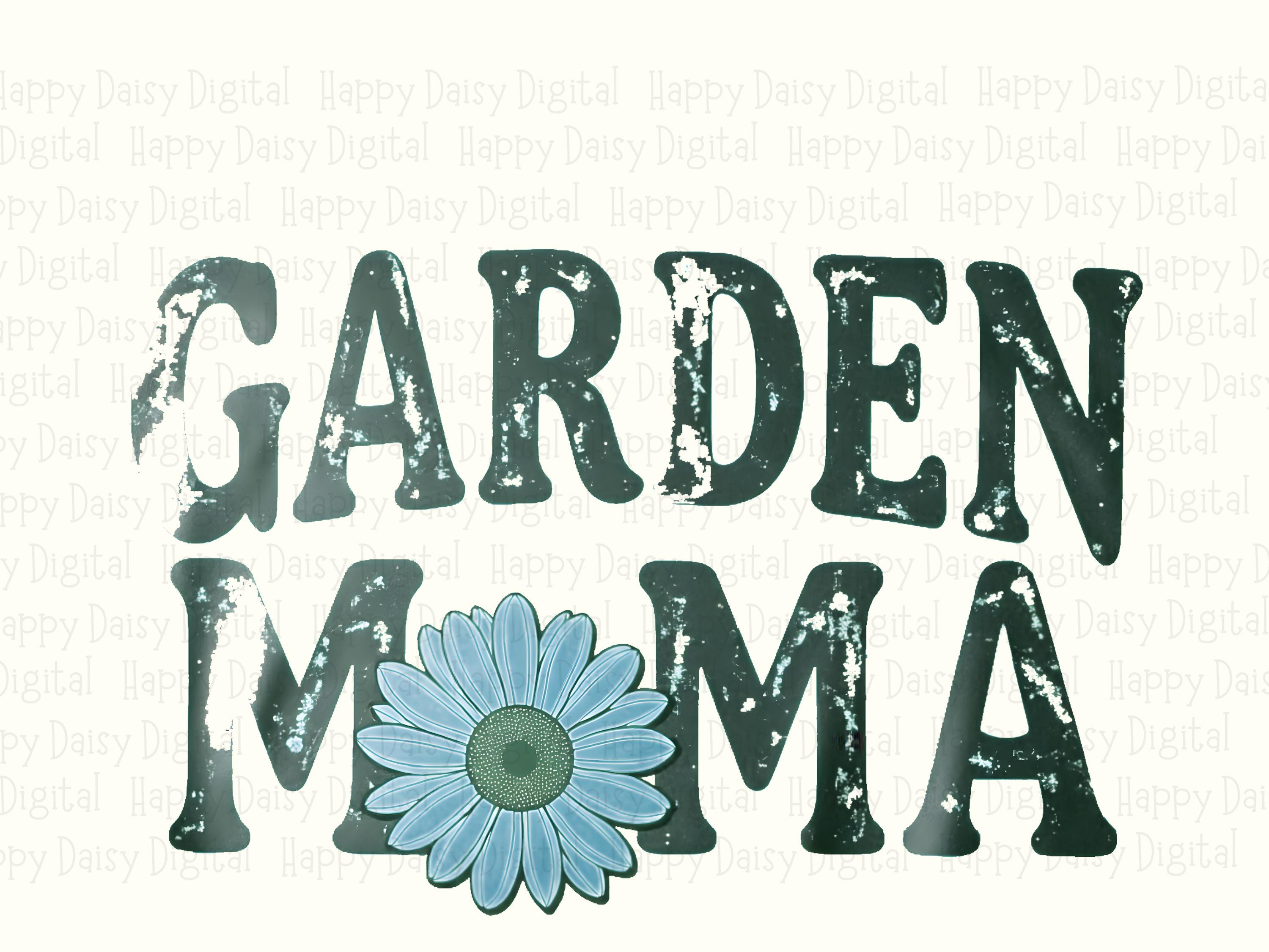 Garden Mama Daisy PNG | Sublimation Commercial Use POD - Image 2