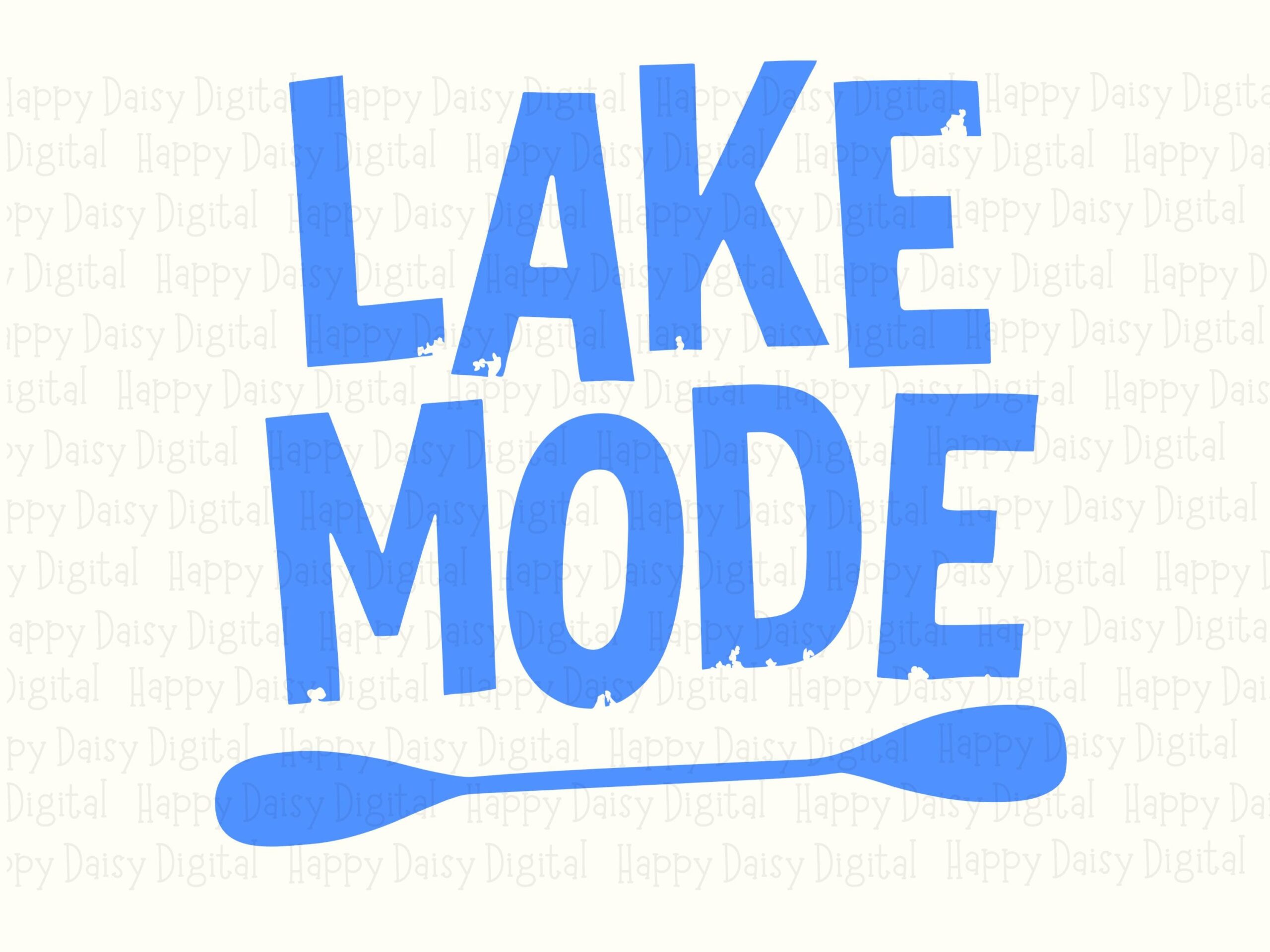 Lake Mode Paddle PNG SVG | Sublimation Commercial Use POD - Image 2