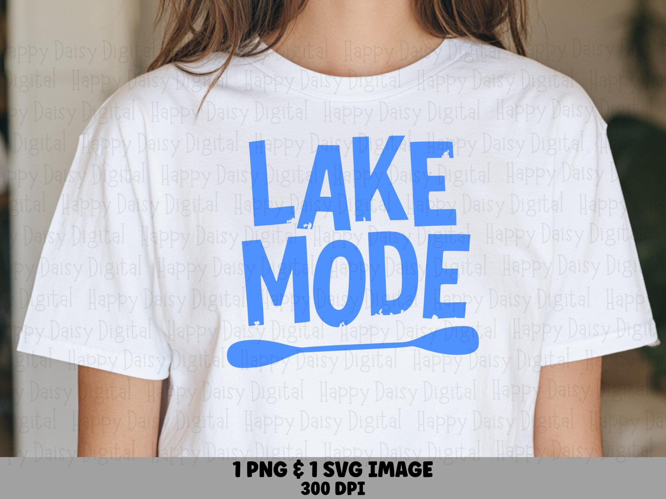 Lake Mode Paddle PNG SVG | Sublimation Commercial Use POD