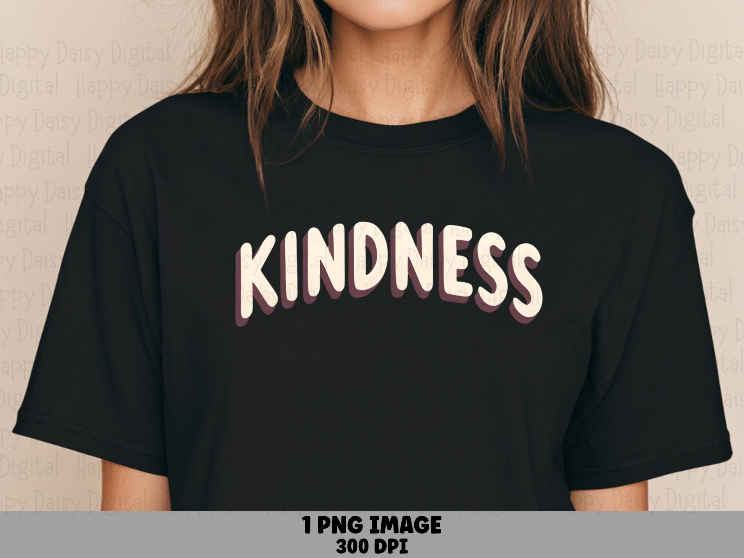 Kindness Script PNG | Sublimation Commercial Use POD