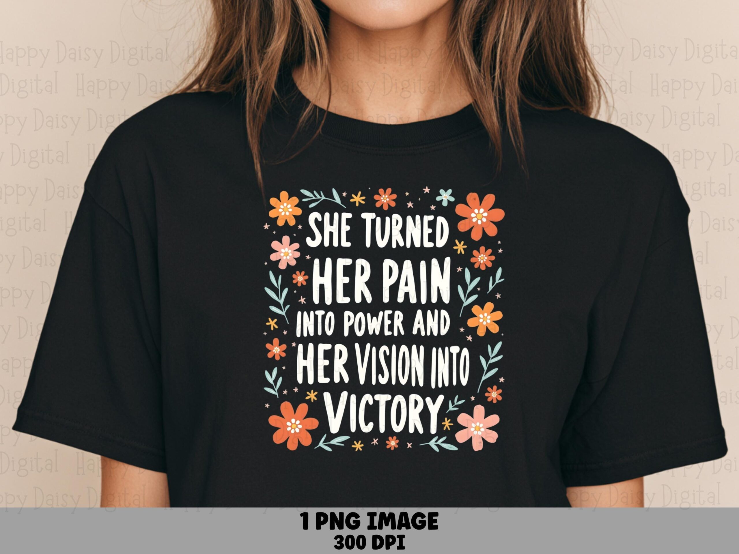 Pain Into Power PNG | Sublimation Commercial Use POD