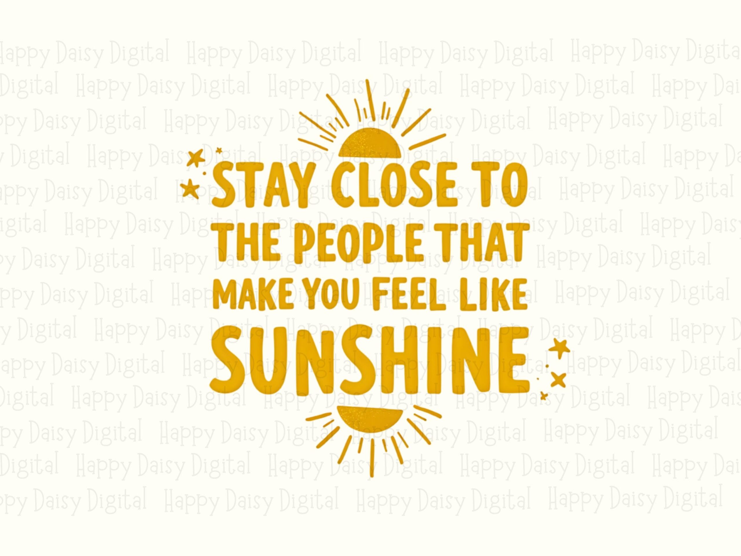 Sunshine Friends PNG | Sublimation Commercial Use POD - Image 2