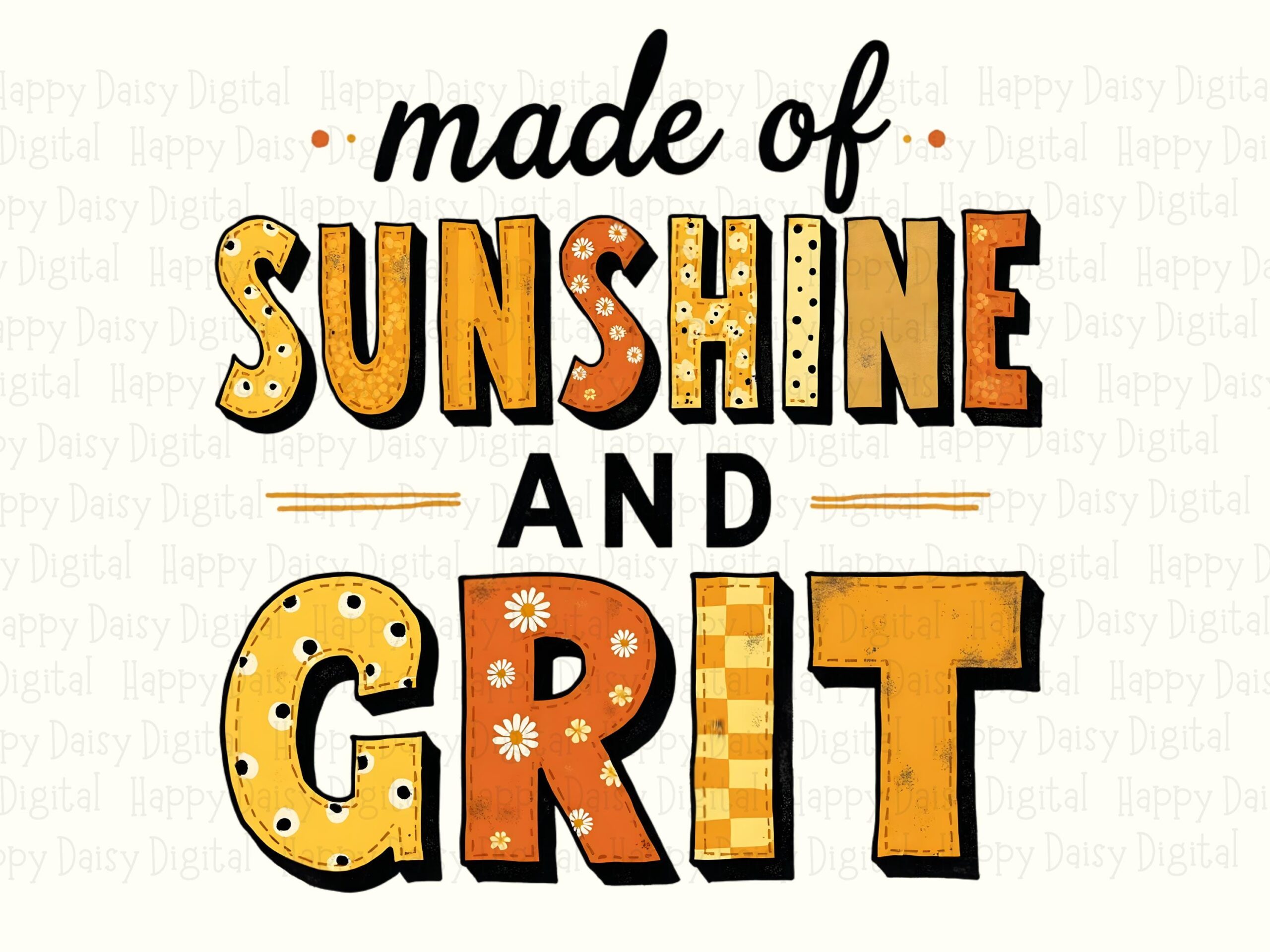 Sunshine and Grit PNG | Sublimation Commercial Use POD - Image 2