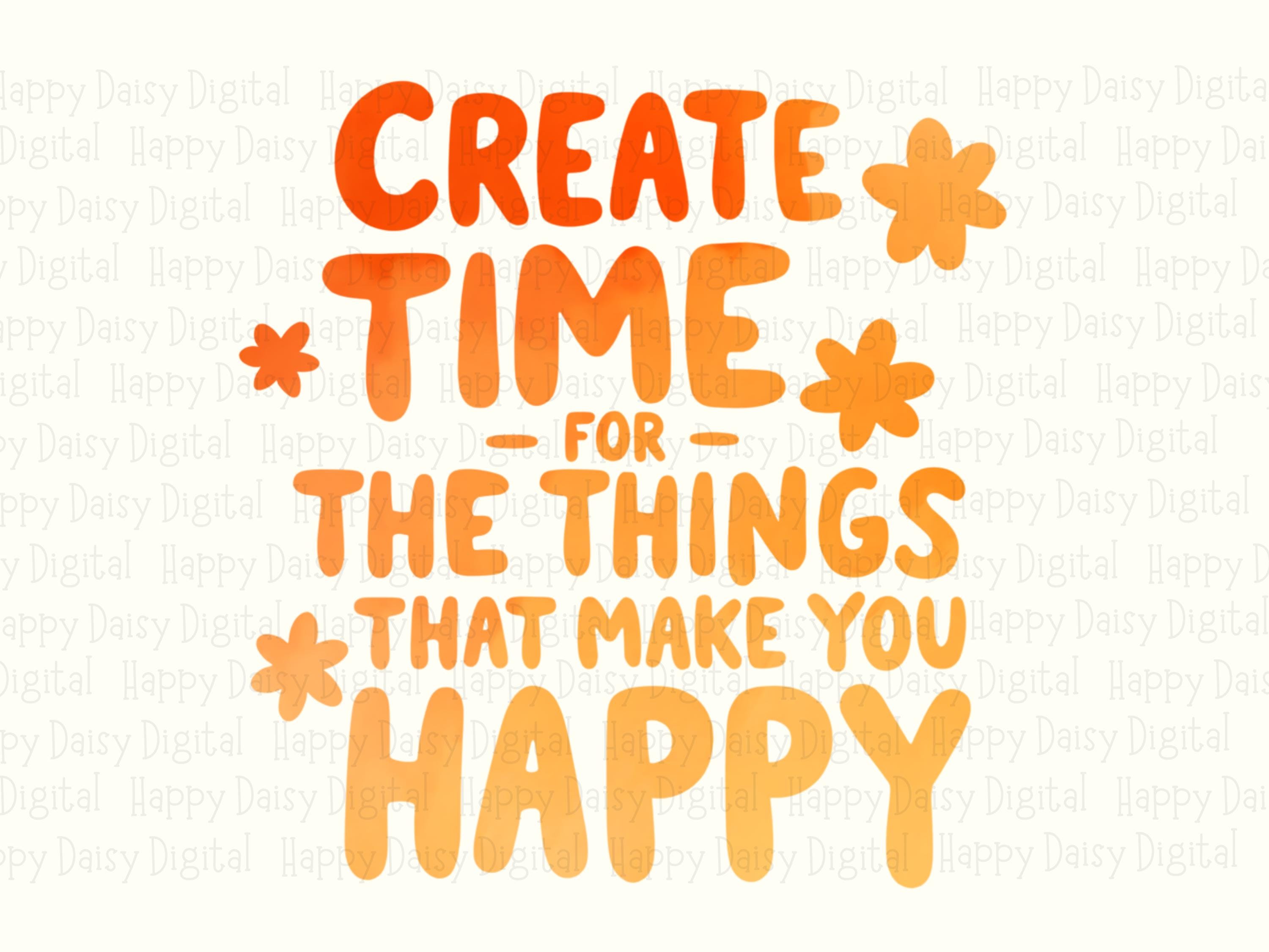 Create Time PNG | Sublimation Commercial Use POD - Image 2