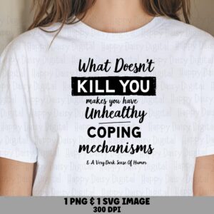 Dark Humor Svg, Sassy Quote Digital Bundle | PNG, Print-Ready 300 DPI | Cricut Silhouette, Sublimation, POD