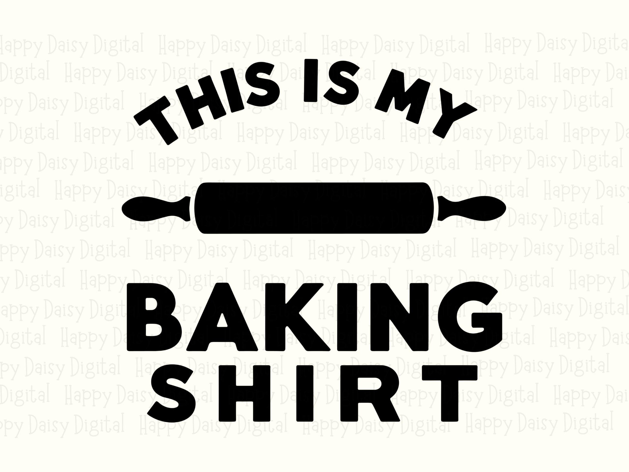 Baking Svg, 'This Is My' Baker Shirt Design, Rolling Pin Graphic | PNG, 300 DPI | Commercial License - Image 2