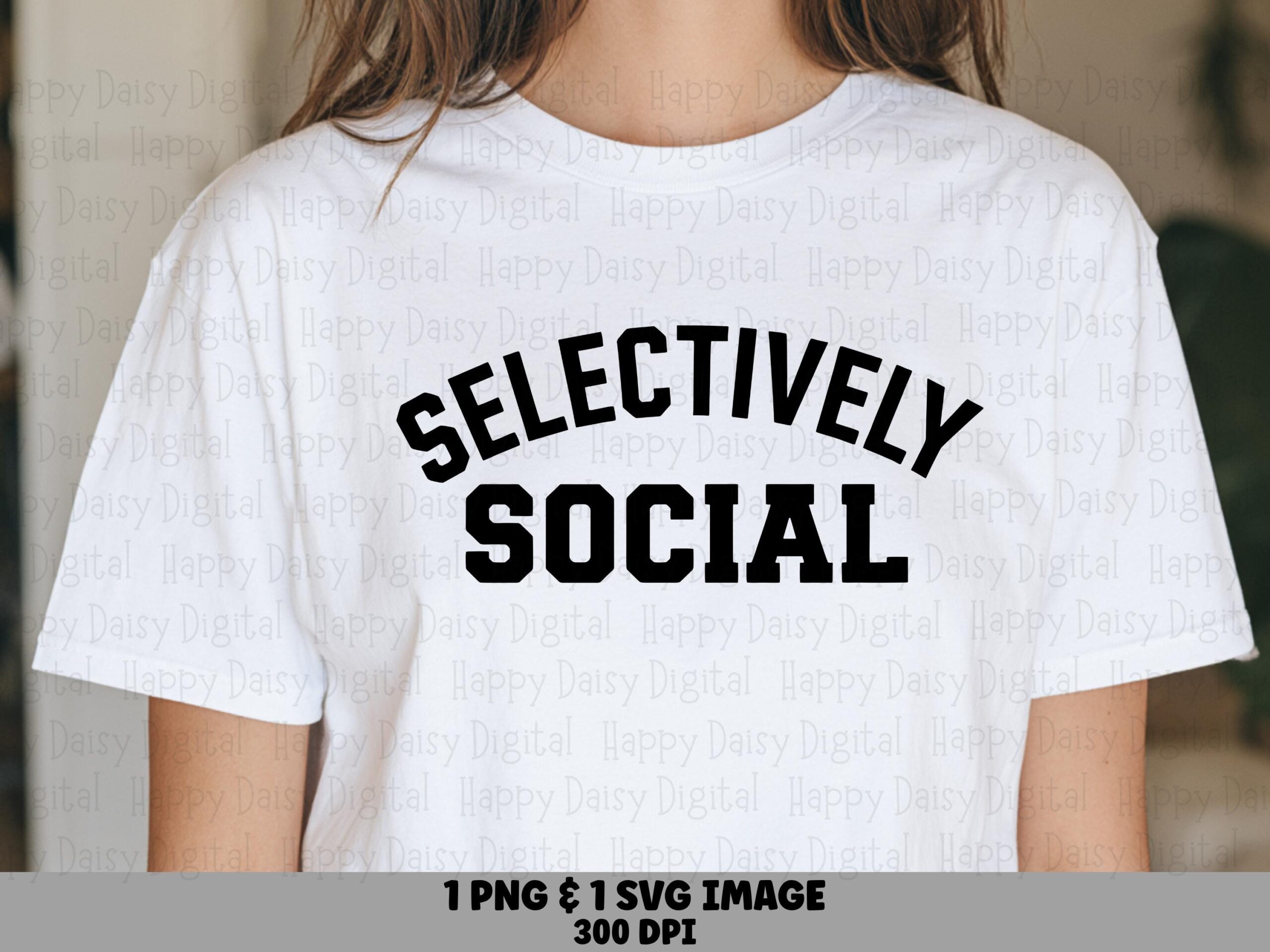 Selectively Social, Varsity Arch Introvert SVG | PNG, 300 DPI Printable, Commercial Use, For Cricut Silhouette Canva