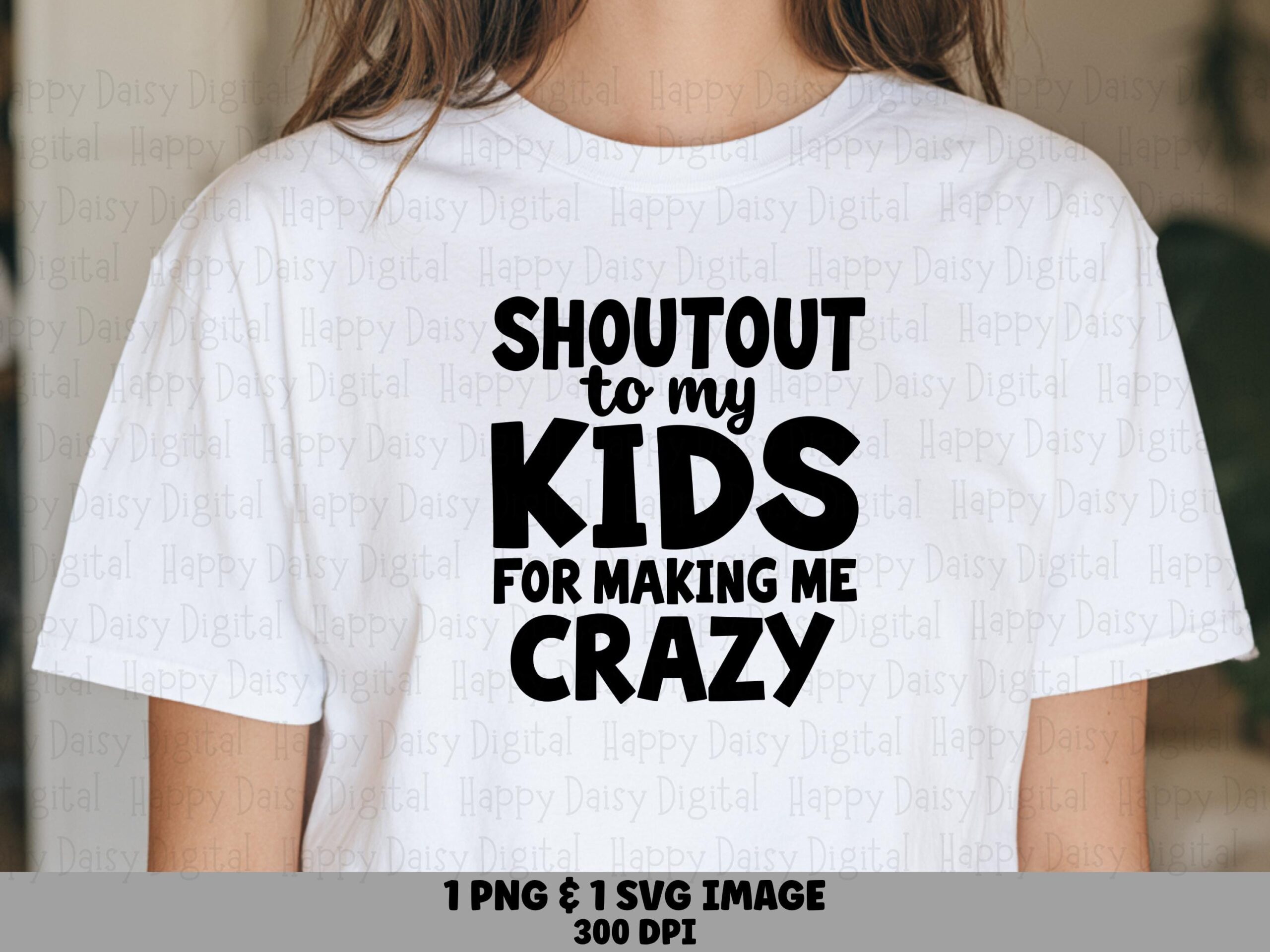 Shoutout To My Kids, Funny Mom Life Design, SVG + PNG Bundle | Sublimation dtf, 300 DPI | Cricut Commercial Use