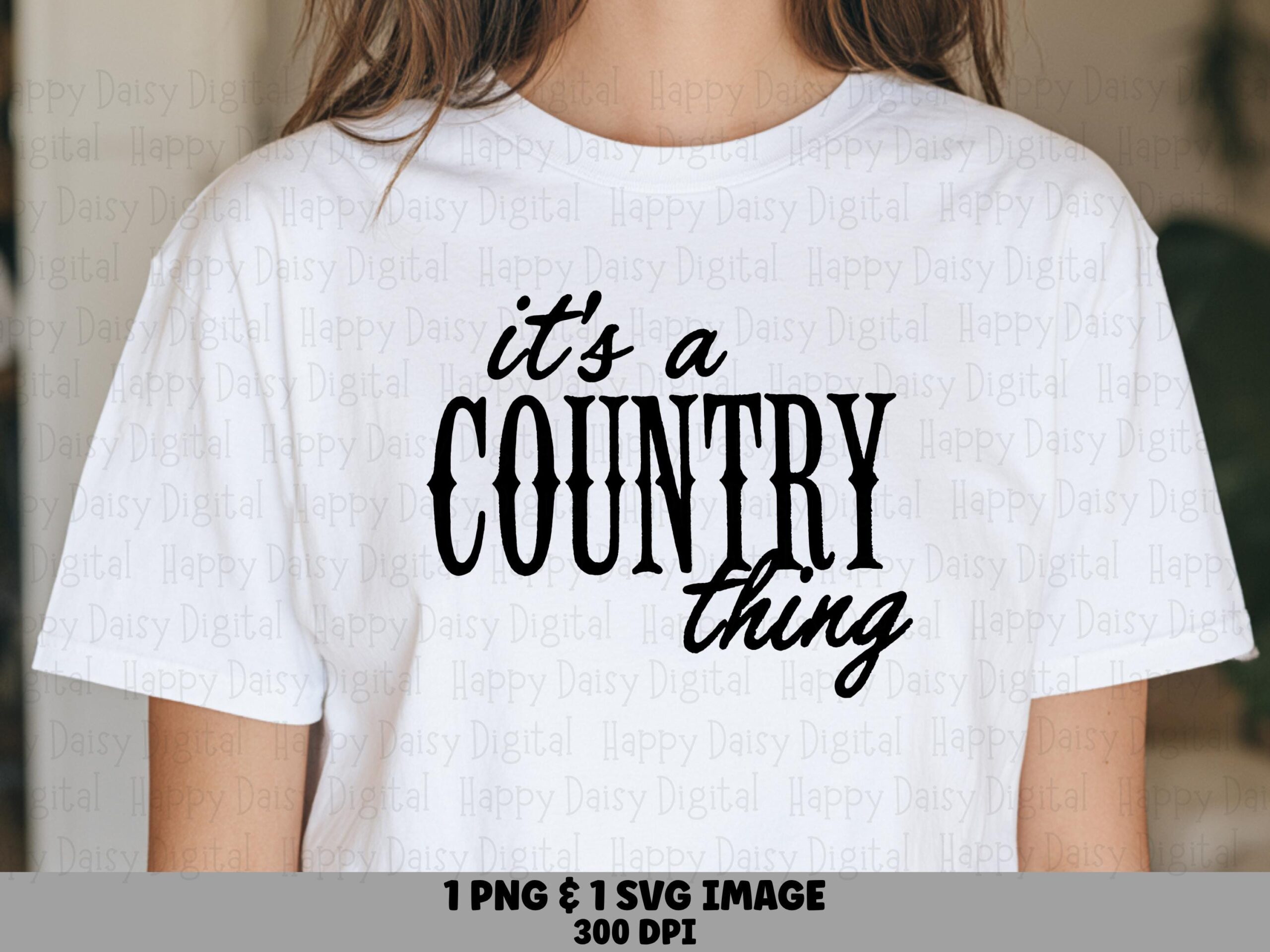 Country Thing Svg, Western Script Design File - PNG Bundle, 300 DPI | Commercial Use, Sublimation