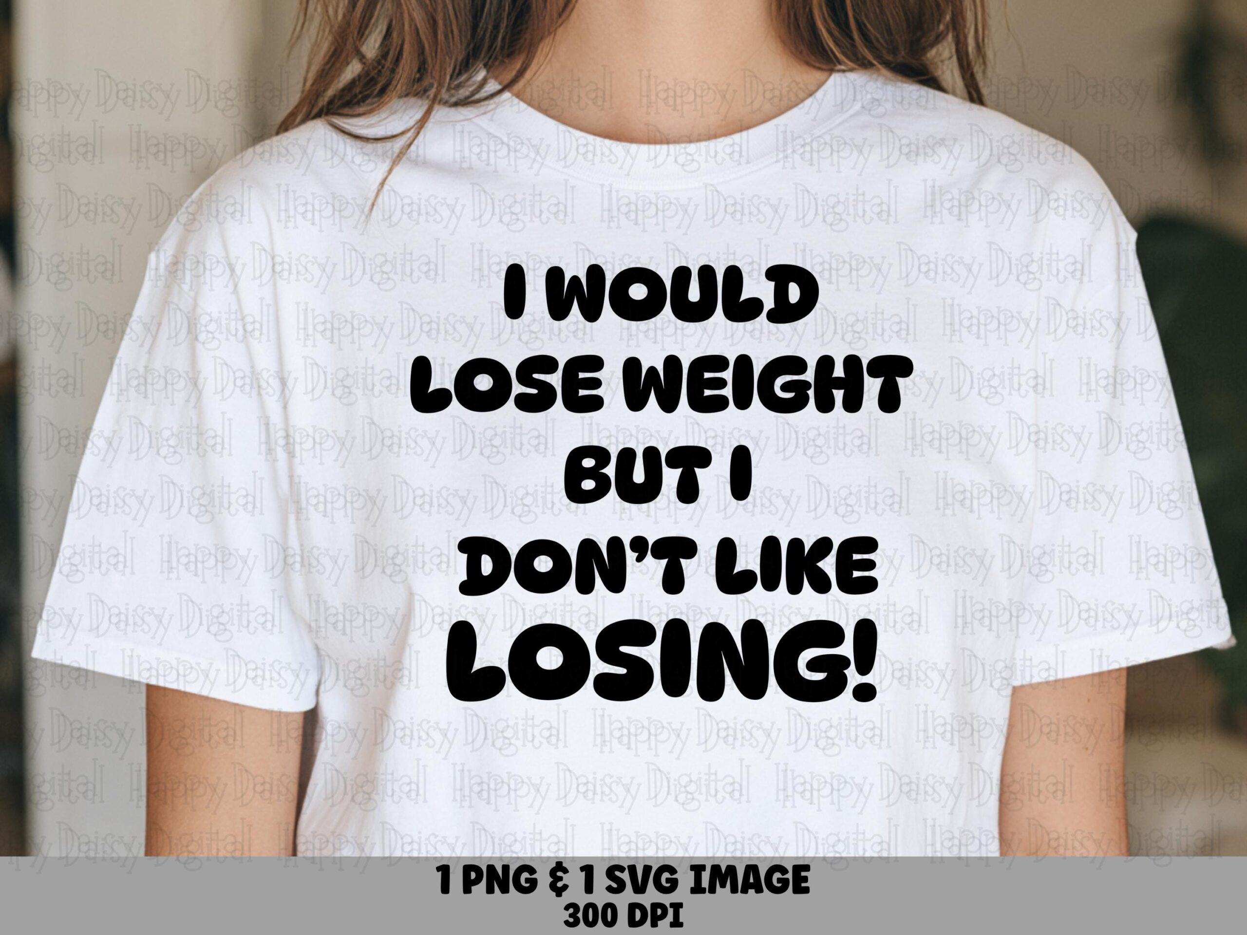 Lose Weight Svg, Funny Diet Quote Design - Chunky Lettering, Png Bundle | 300 Dpi, Commercial Use