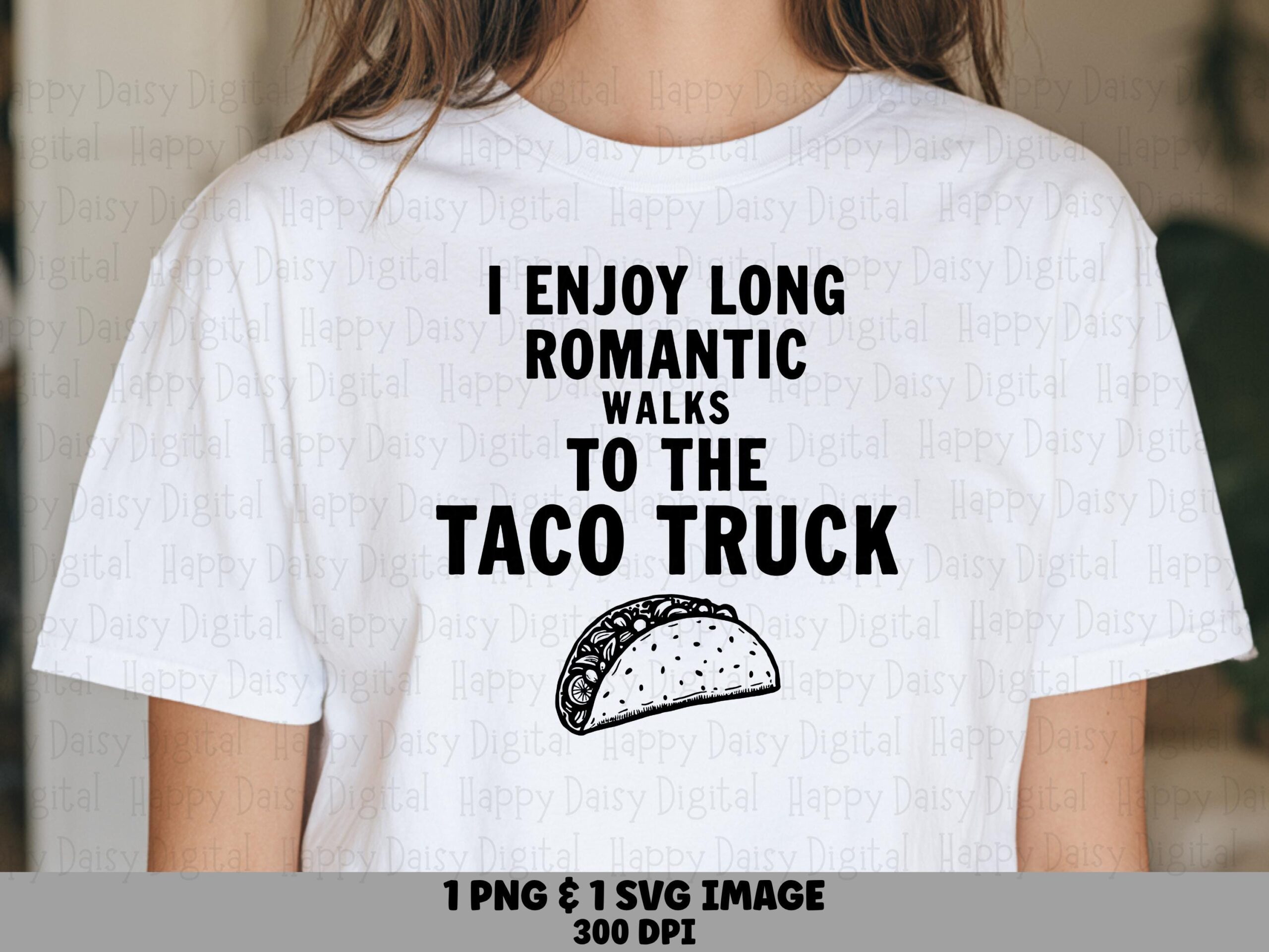 Taco Truck Svg, Funny Foodie Design For Cricut & Silhouette, PNG Bundle | Commercial License, Digital Download