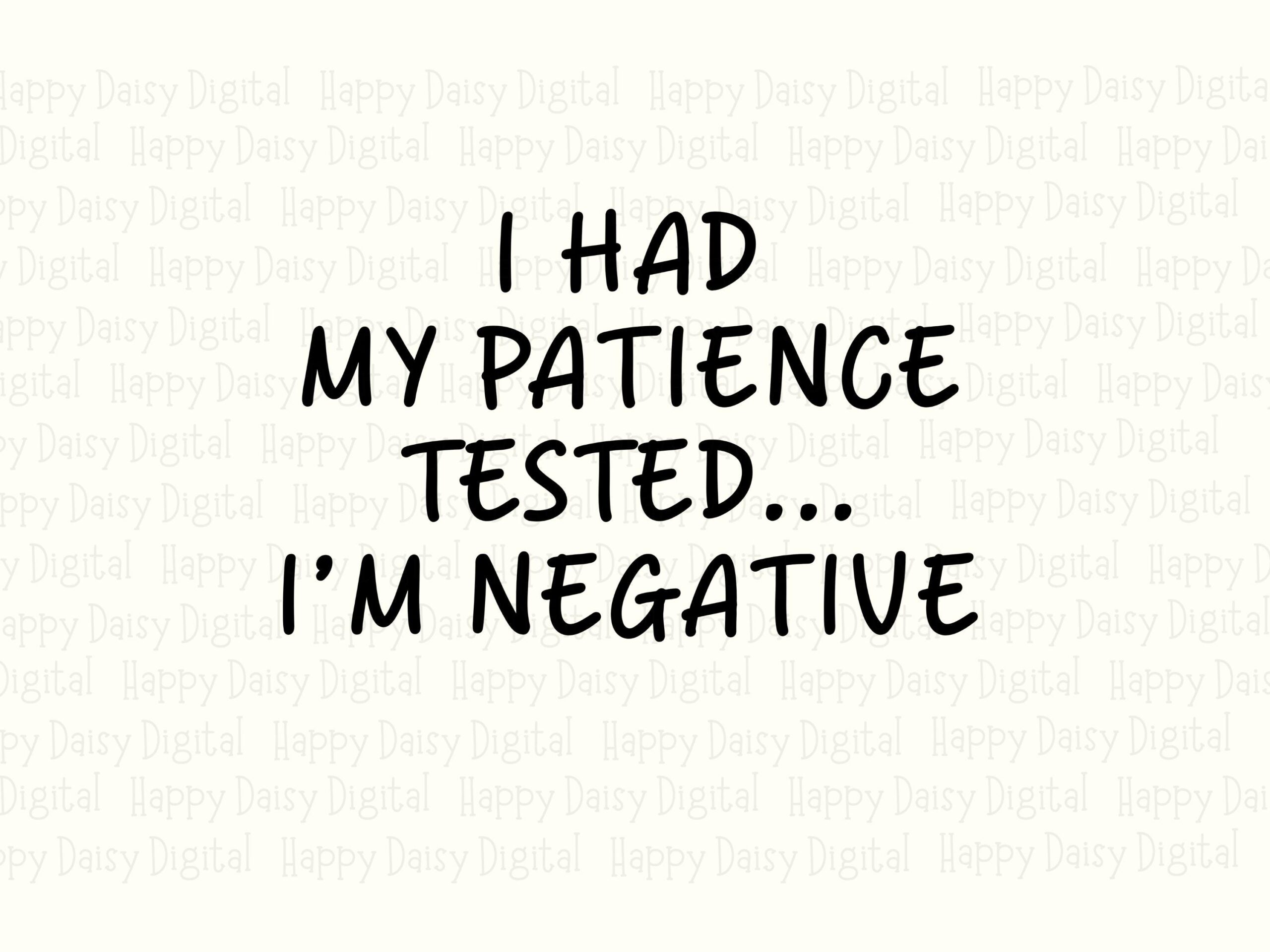 Patience Tested Svg, Sassy Quote Bundle | PNG Cut File | 300 DPI, Commercial License, Cricut Compatible - Image 2