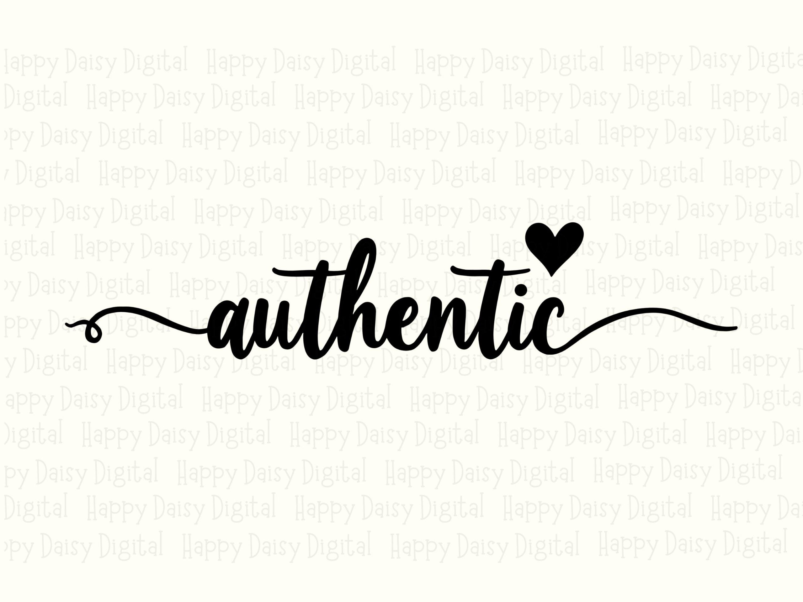 Authentic Svg, Script Flourish Design | PNG Bundle, Black Heart Lettering - 300 DPI, Commercial License - Image 2
