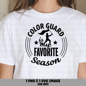 Color Guard Png, Marching Band Badge Design | Sublimation Svg, Commercial Use - Print-Ready 300 DPI