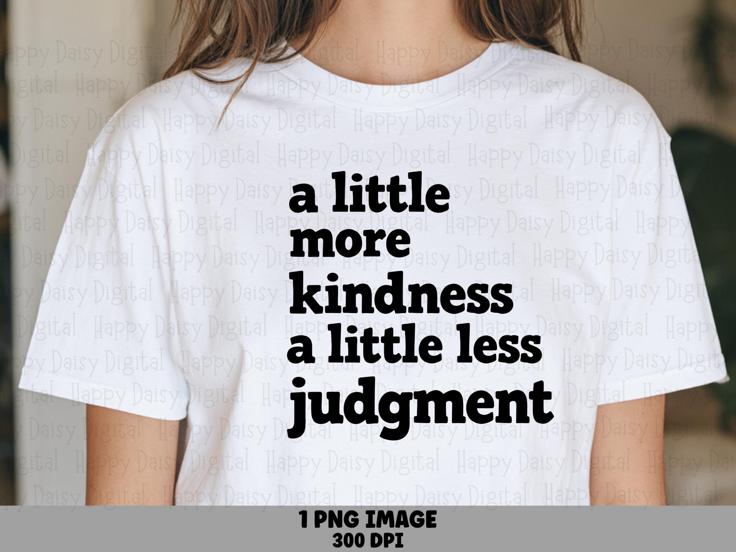 Kindness Png, Bold Serif Quote Design | Sublimation DTF, 300 DPI, Commercial Use, For Tumblers Mugs Totes
