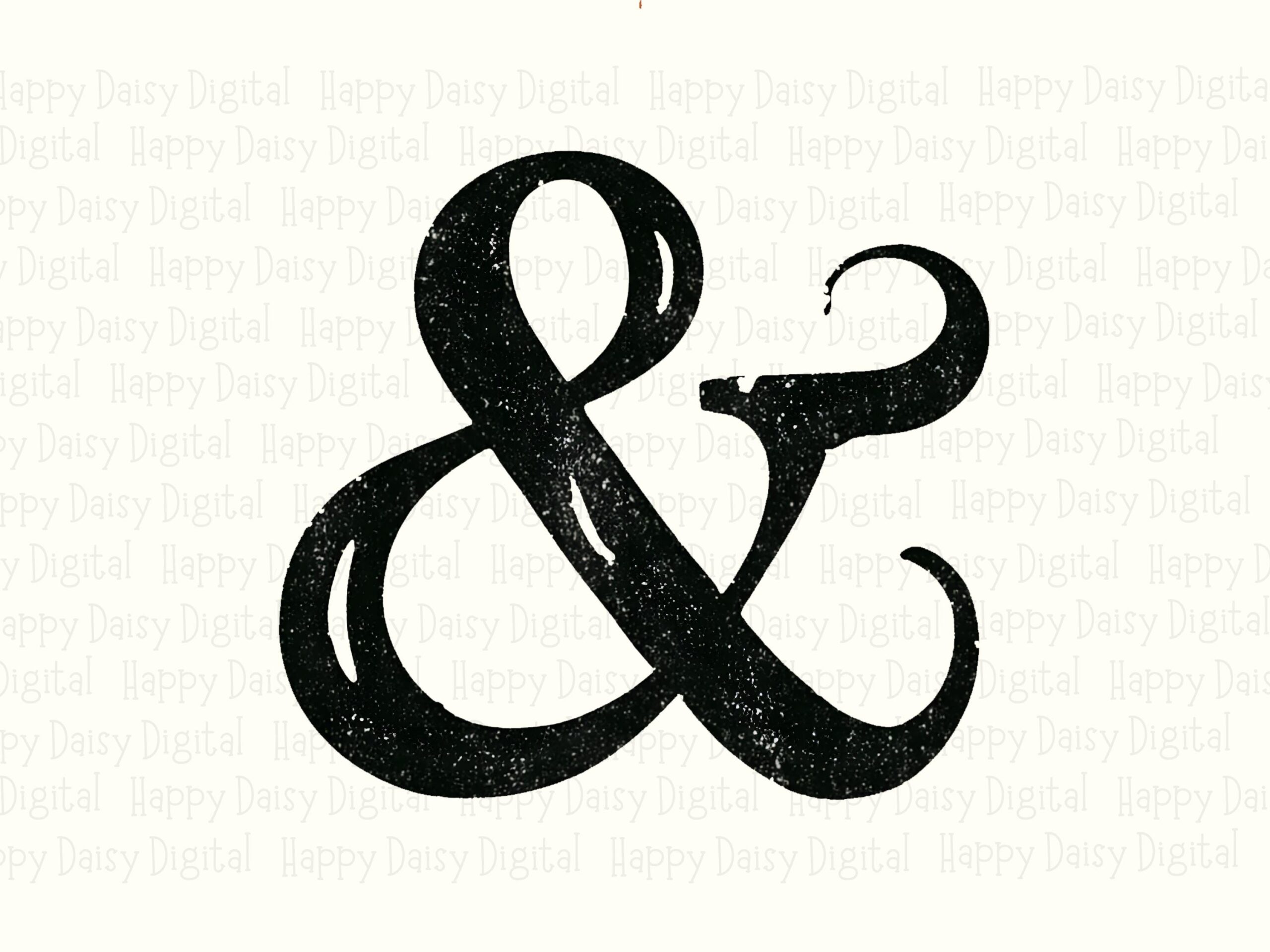 Ampersand Png, Decorative Symbol Graphic | Sublimation DTF Design, Transparent 300 DPI, Commercial License - Image 2