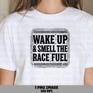Race Fuel, Checkered Border PNG, Sublimation Clipart | 300 DPI, Commercial License, Racing Quote