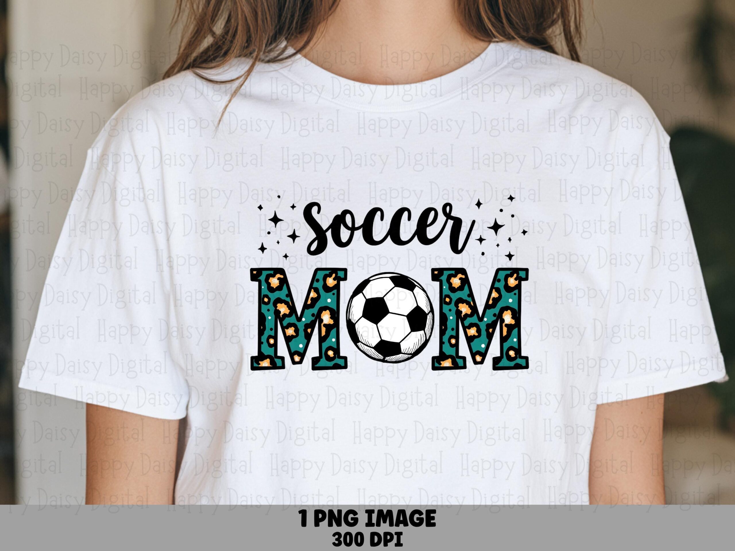Soccer Mama, Leopard Pink Plaid PNG | Sublimation Graphic, Ball Cleat Accents, Hearts Stars, 300 DPI Commercial Use