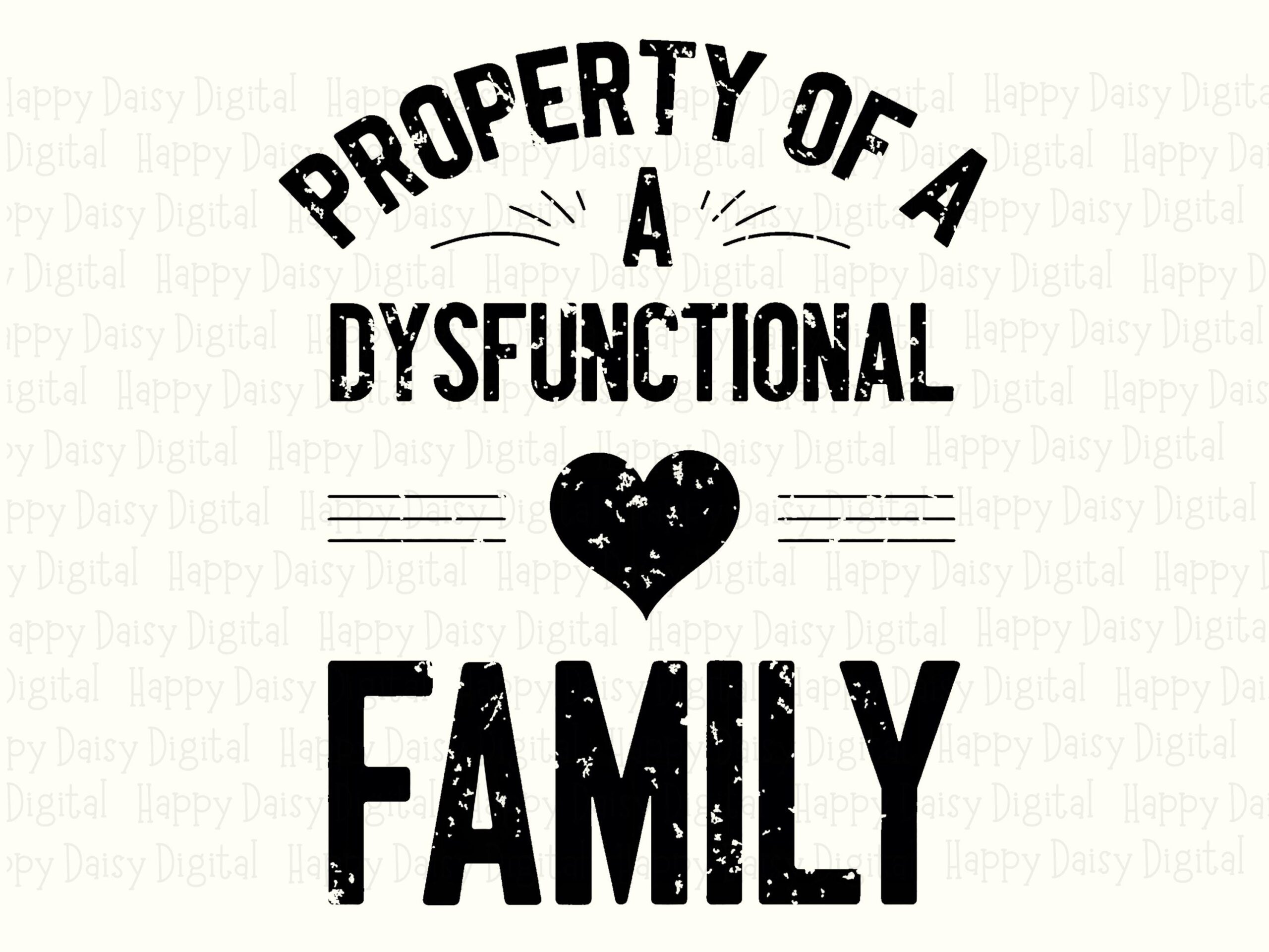 Funny Family Design, Sassy Quote PNG | Transparent 300 DPI | Print-Ready Clipart, Heart Accent, For POD Sellers - Image 2