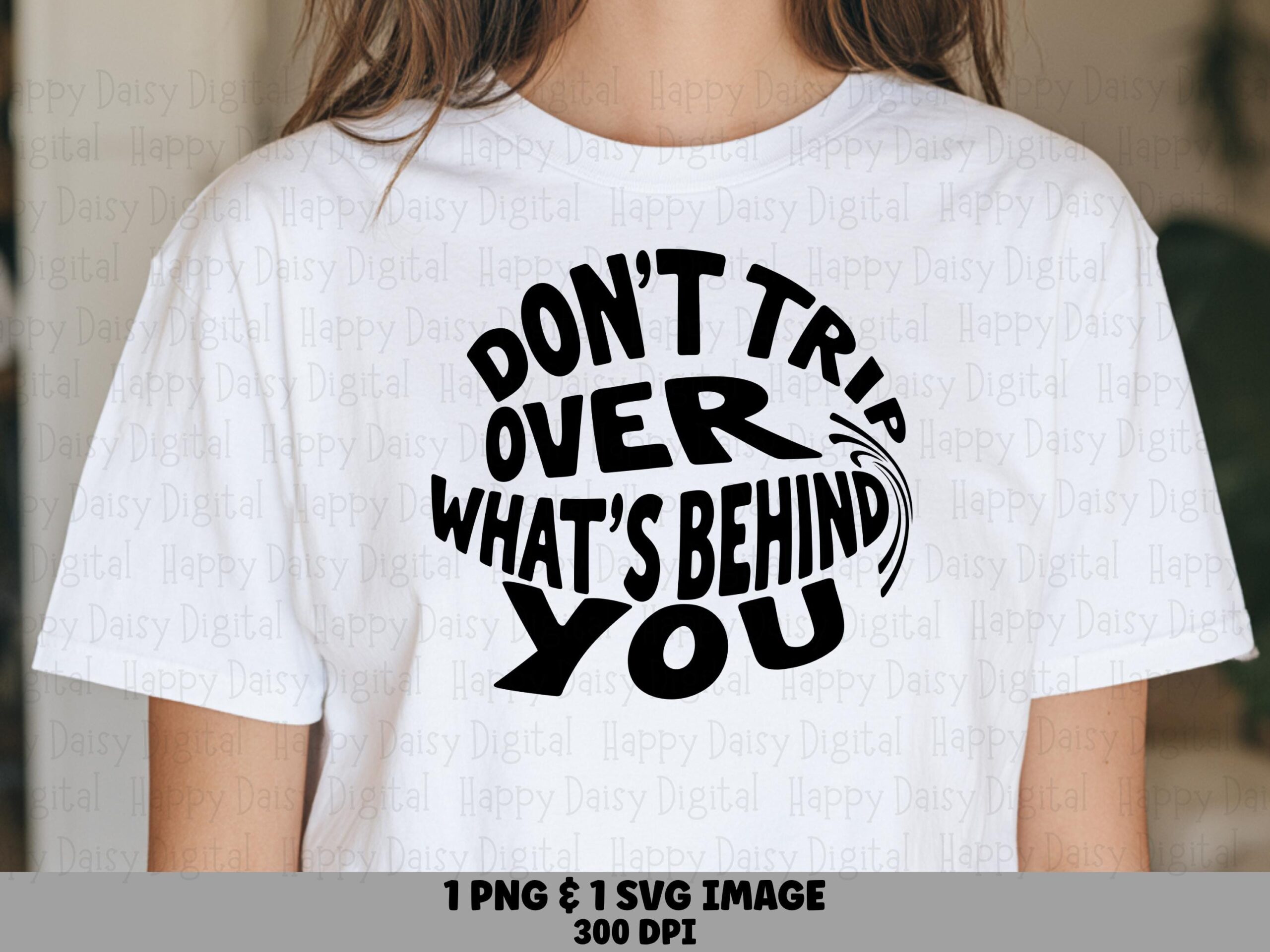 Dont Trip Quote, Witty Motivational PNG Clipart | Commercial Use, 300 DPI, Transparent Background