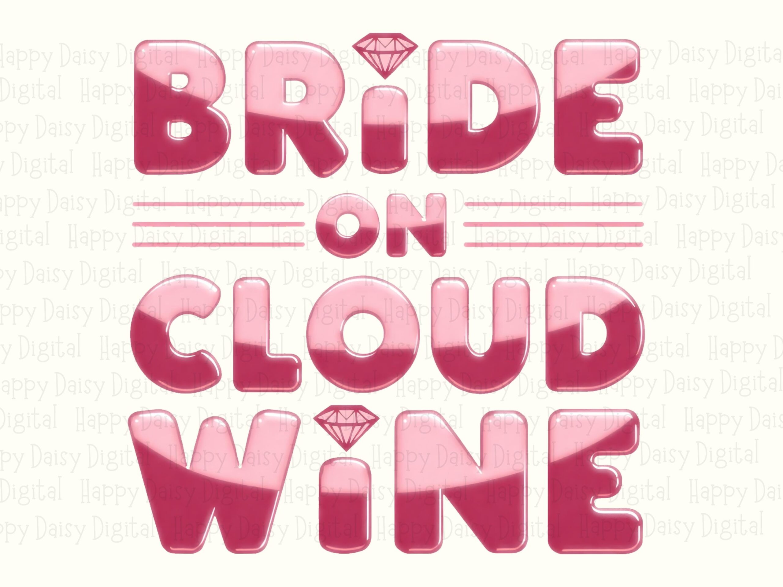 Bride Cloud Wine, Retro Sunburst Badge PNG | Transparent File - Sublimation, Commercial Use, 300 DPI - Image 2