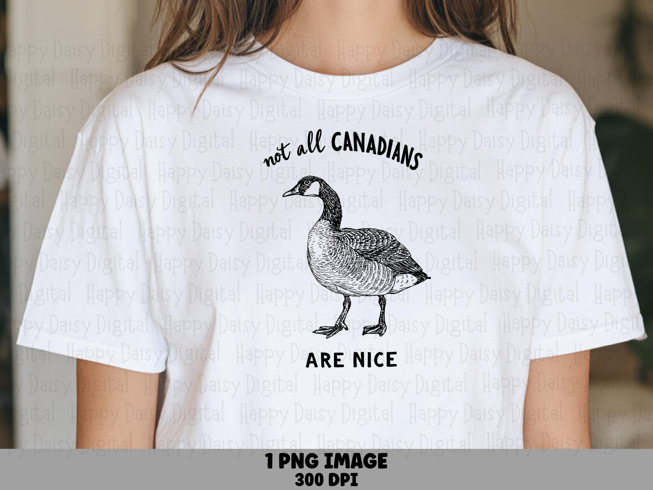 Goose Png Design, Sarcastic Sketch Illustration | Commercial Use, Transparent Background, 300 Dpi