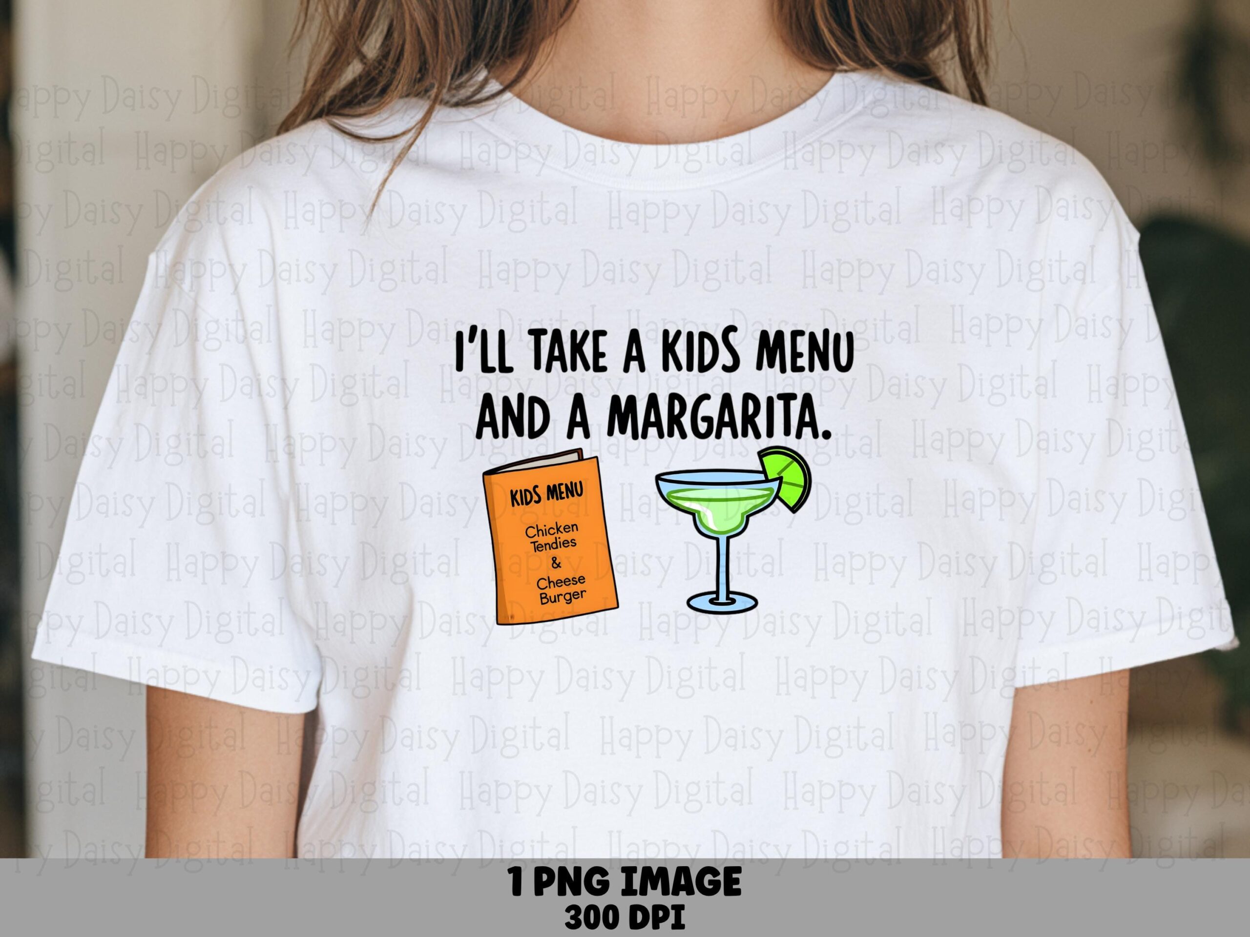 Kids Menu Joke, Funny Parenting PNG | Sublimation Commercial Use | 300 DPI, Transparent Background