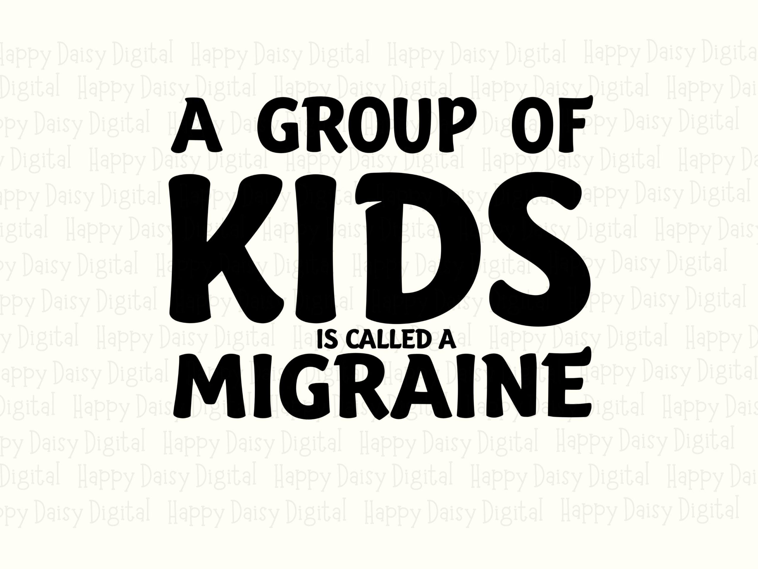 Kids Joke Migra, Parenting Humor SVG PNG Bundle | Sublimation Design | 300 DPI Printable, Commercial Use - Image 2