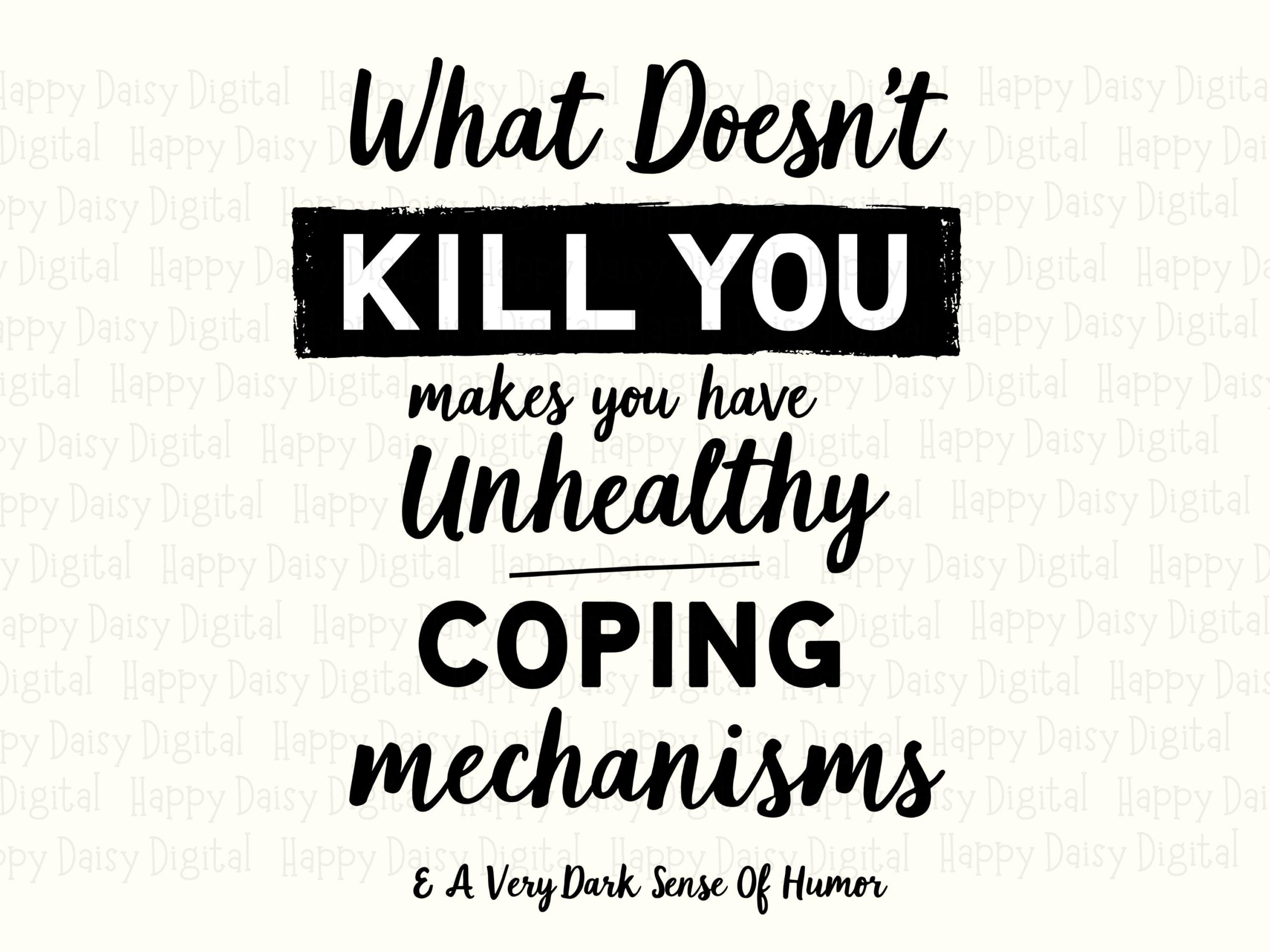 Dark Humor Svg, Sassy Quote Digital Bundle | PNG, Print-Ready 300 DPI | Cricut Silhouette, Sublimation, POD - Image 2