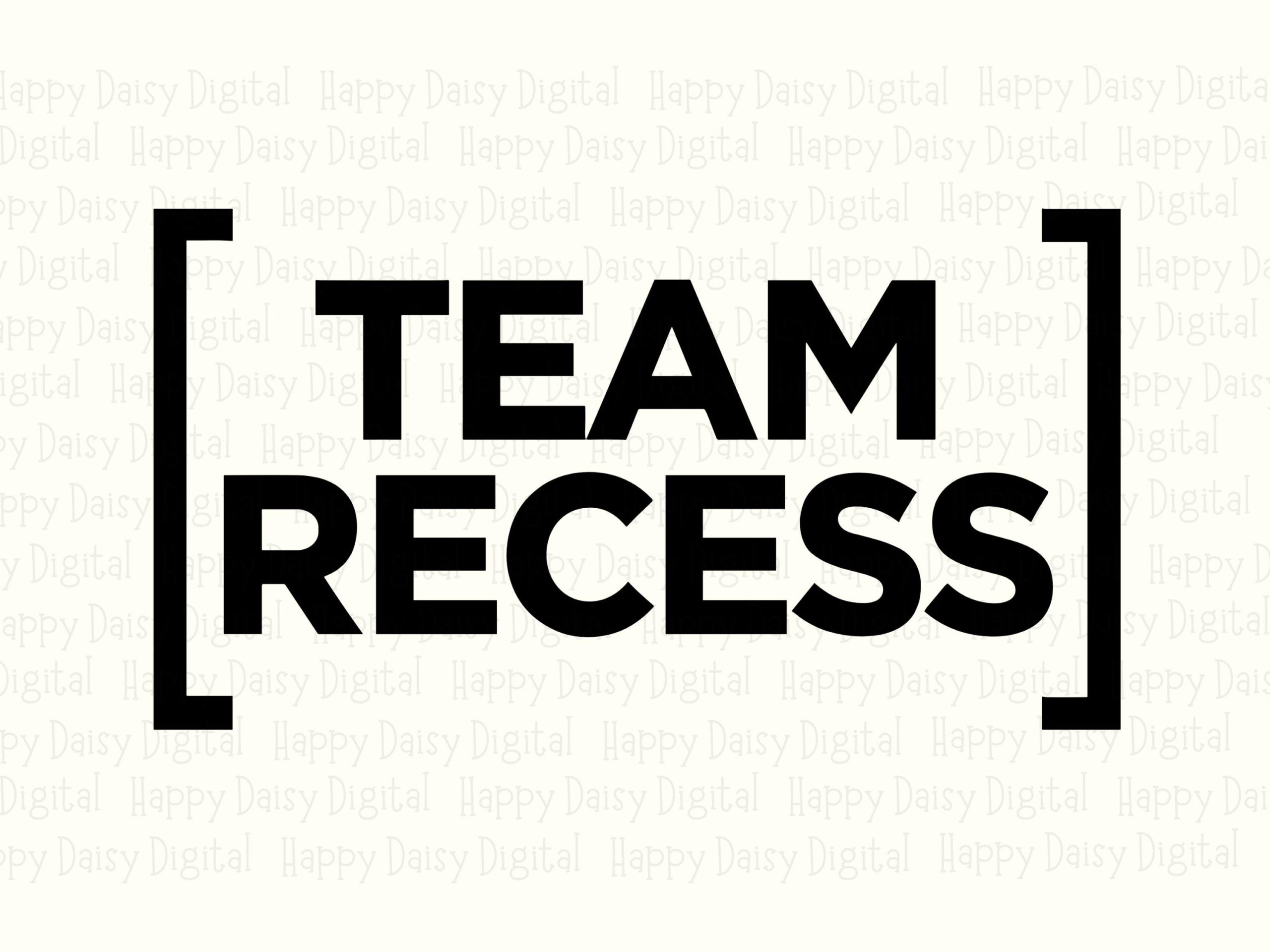 Team Recess Svg, Teacher Humor Design - PNG Bundle | Sublimation Ready, 300 DPI, Commercial Use - Image 2