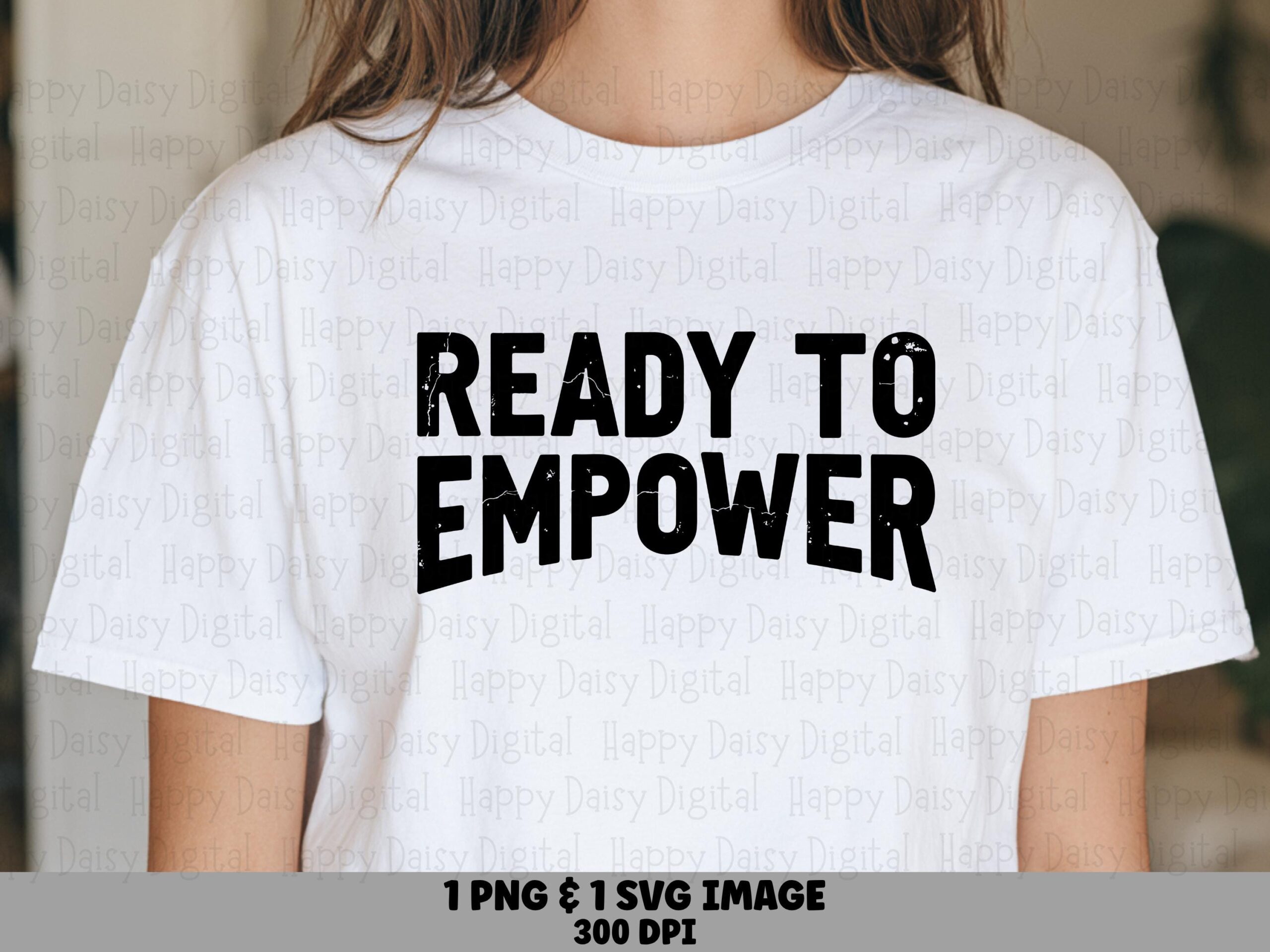 Ready To Empower, Bold Arched Motivational SVG PNG Bundle | Sublimation dtf Print-Ready | 300 DPI
