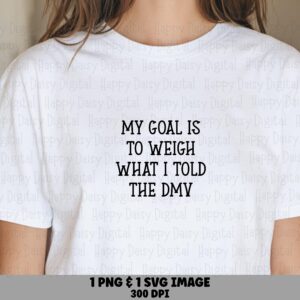 Dmv Joke Svg, Funny Quote Design For Tumblers - Digital Png Bundle, Cricut Compatible | Sublimation, 300 Dpi