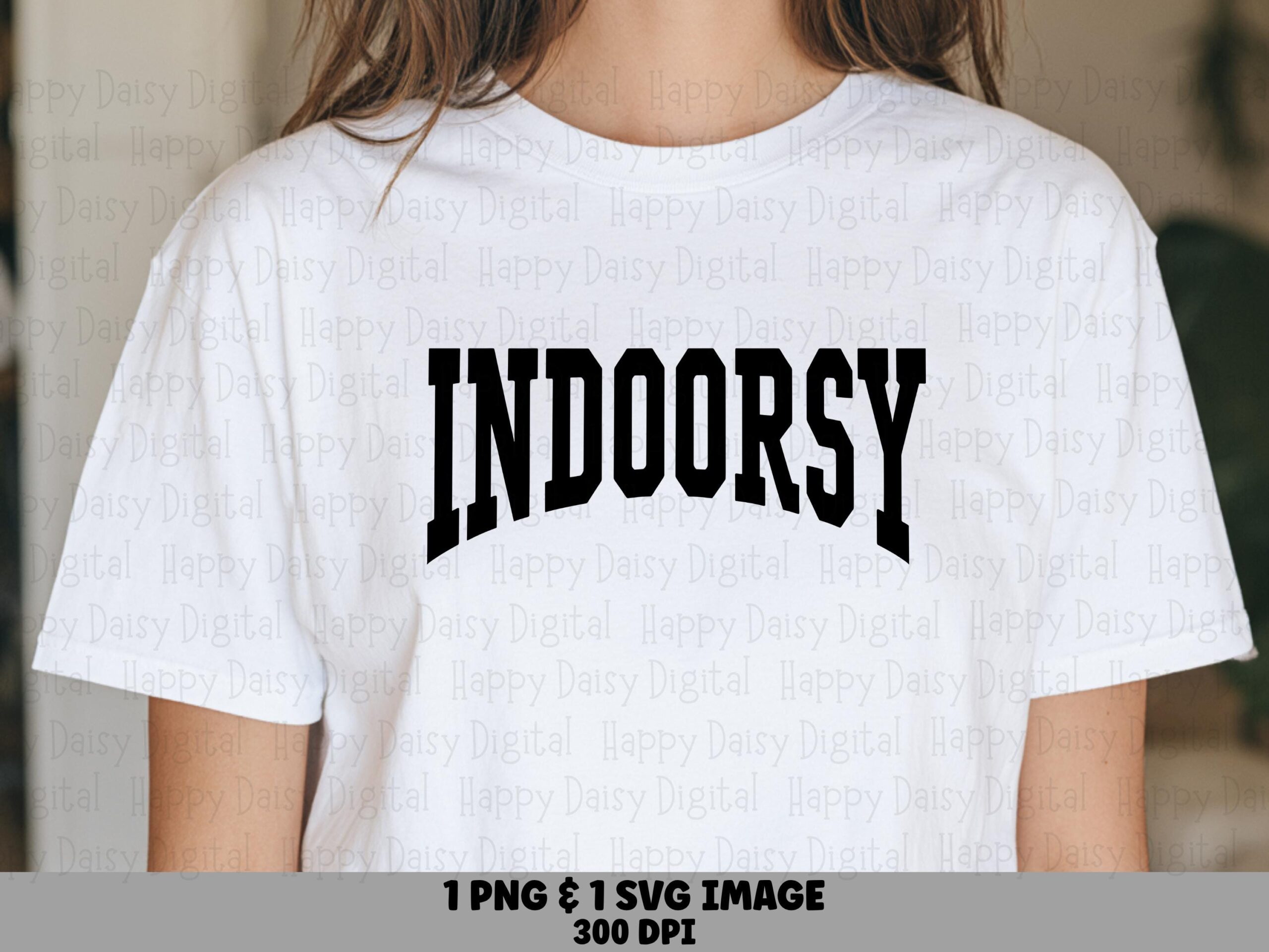 Indoorsy SVG, Varsity Arch Digital Bundle - PNG 300DPI, Commercial Use | Cricut Silhouette Canva