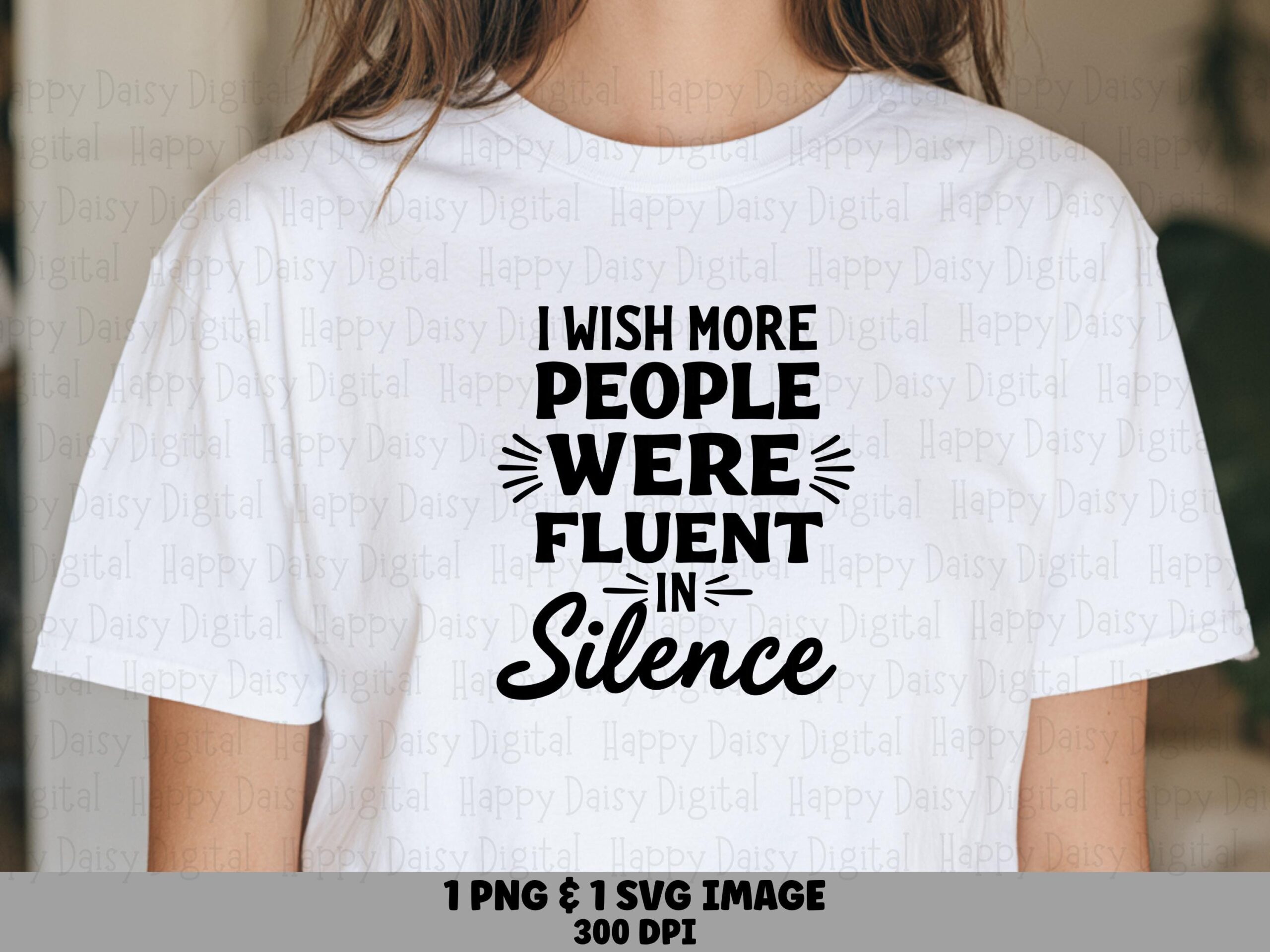 Fluent In Silence, Introvert Quote Bundle | SVG + PNG Digital Files | 300 DPI, Commercial Use, Cricut Compatible