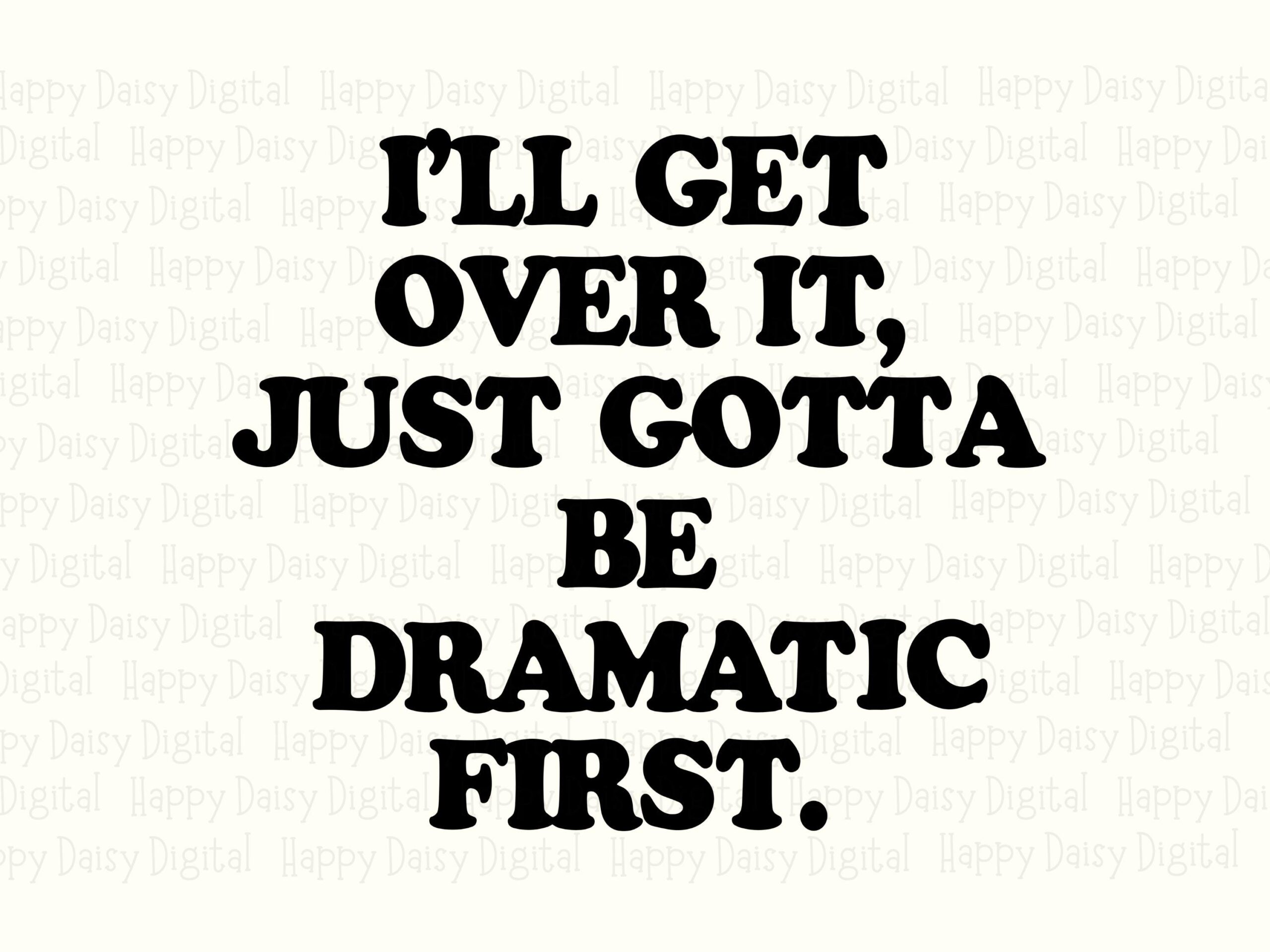 Dramatic SVG, Retro Rounded Quote Design | PNG Included, Vector Cut File - 300 DPI, Commercial License - Image 2