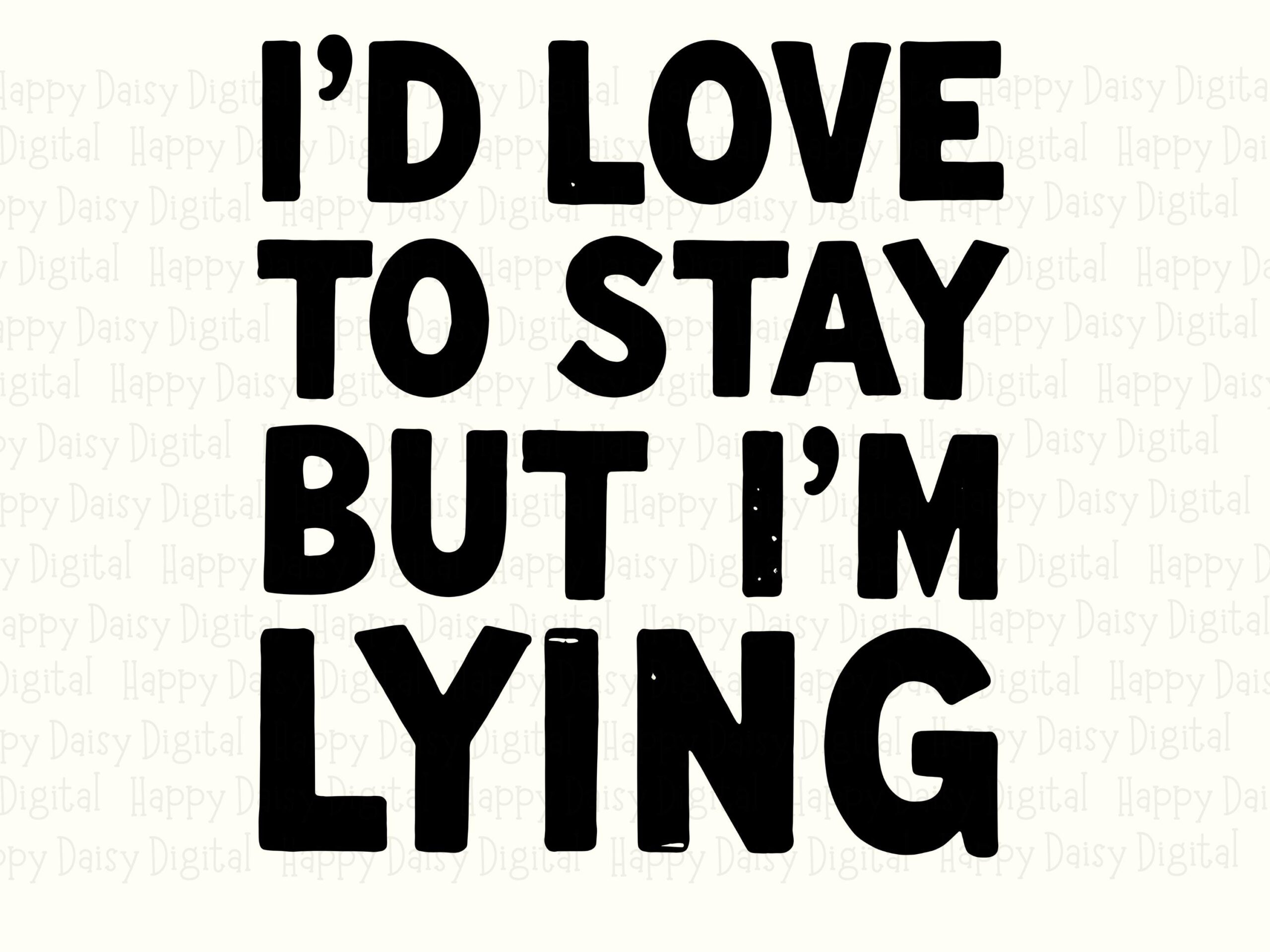 Love To Stay Svg Bundle, Funny Introvert Quote, Commercial Use, PNG For Cricut, 300DPI Sublimation - Image 2