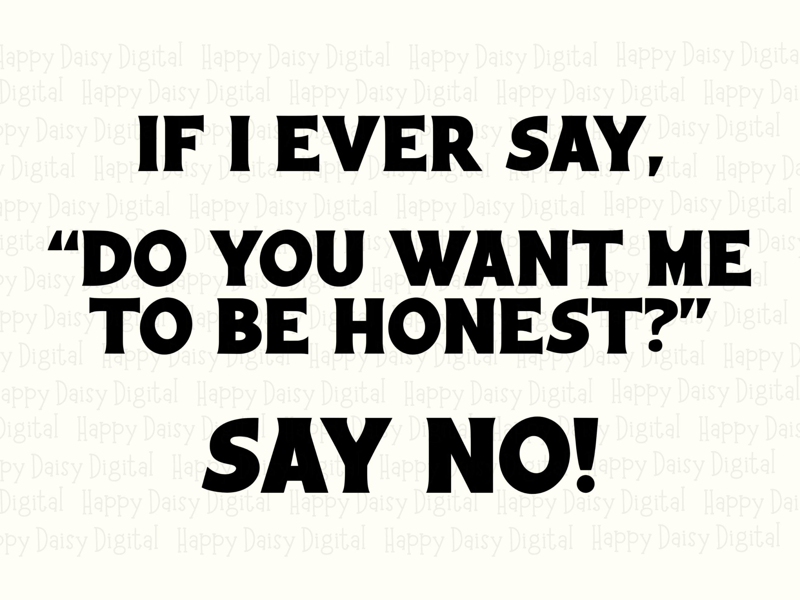 Say No Svg, Sarcastic Quote Design | Png Bundle, Bold Sans Serif, Sublimation Ready, Tumbler Mug Tote - Image 2