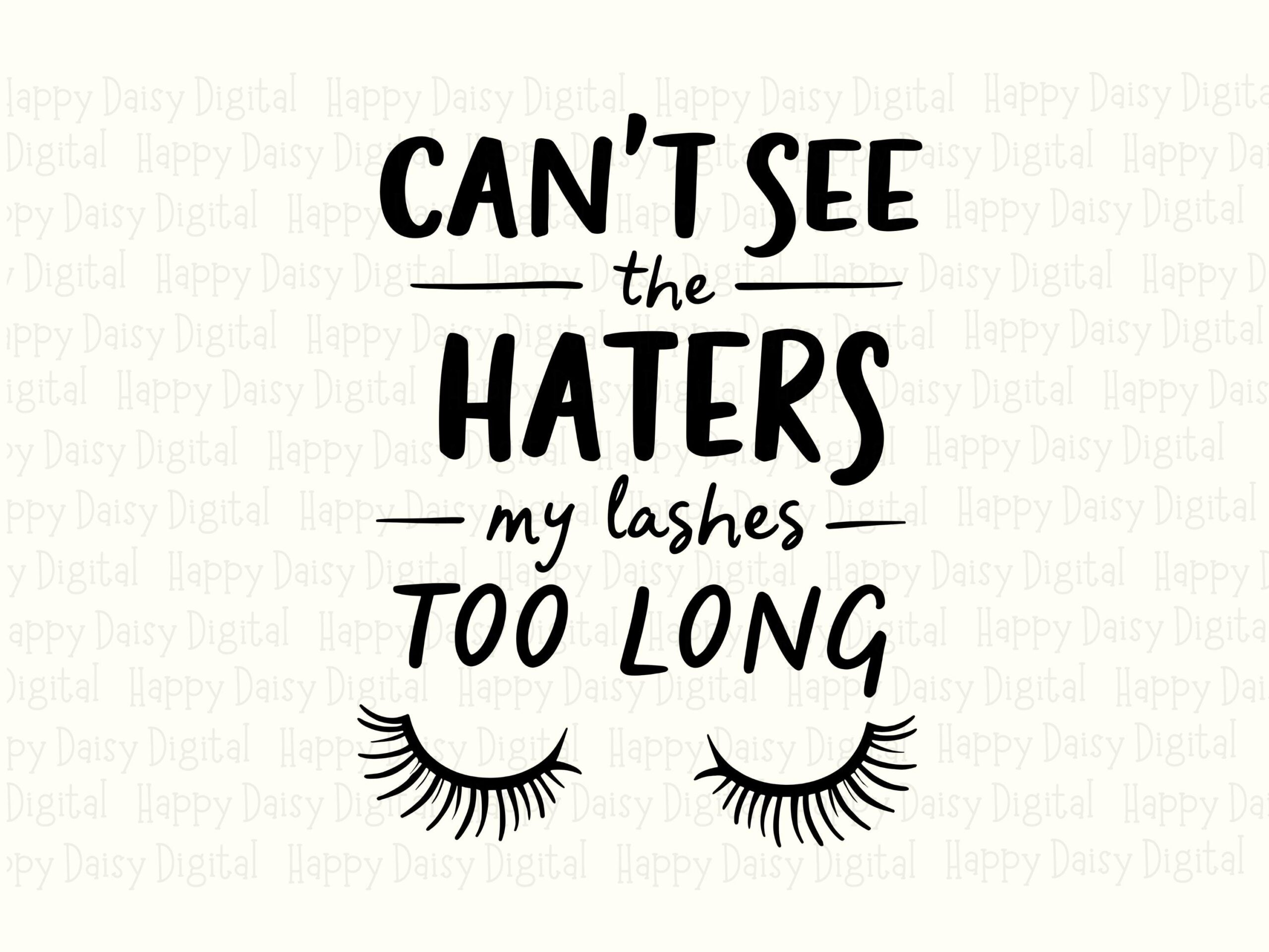 Lashes Svg, Sassy Lash Quote Design | PNG Bundle, Eyelash Illustration, Commercial Use, 300 DPI - Image 2